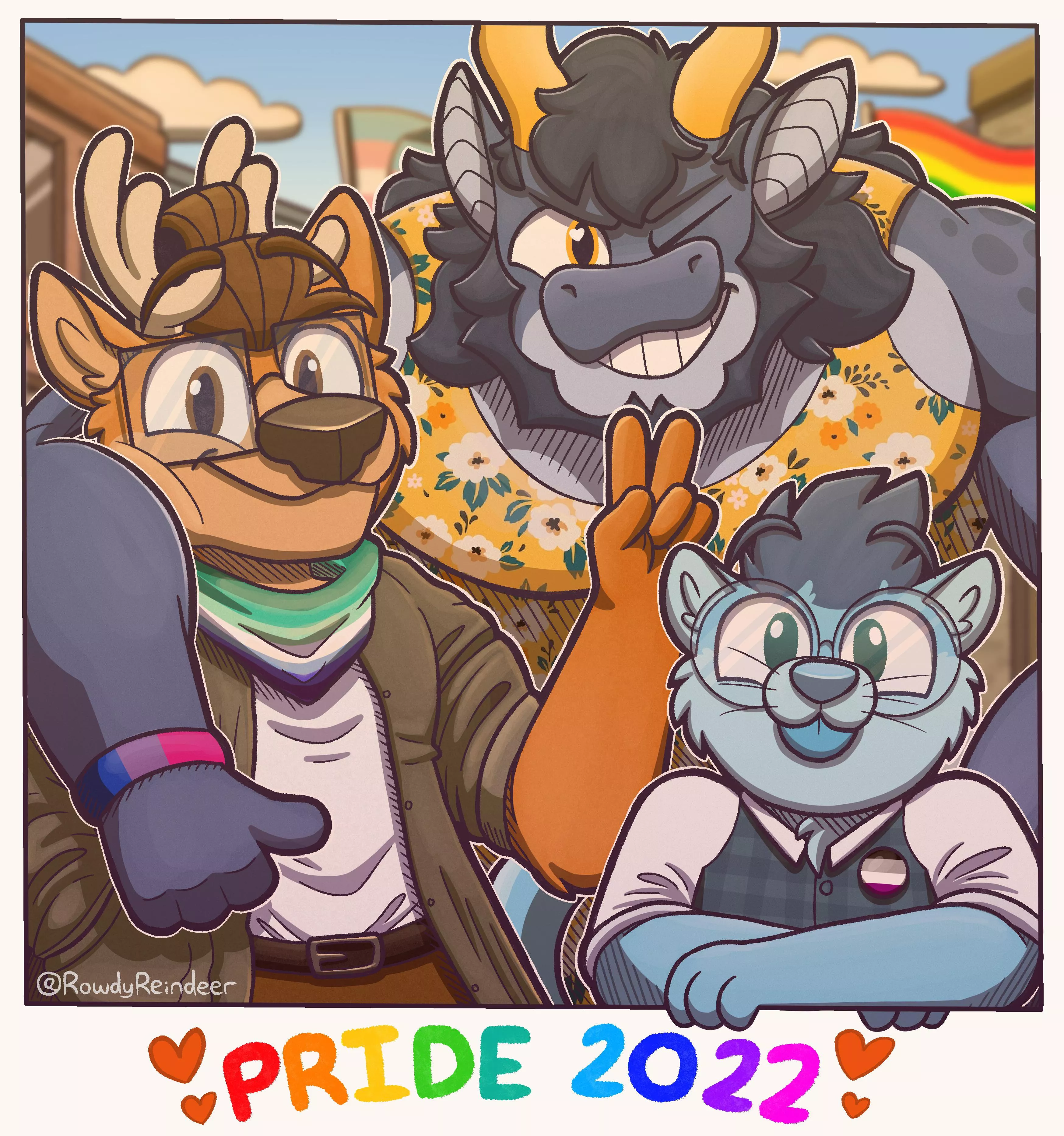 Pride 2022 🏳️‍🌈 (art by me)