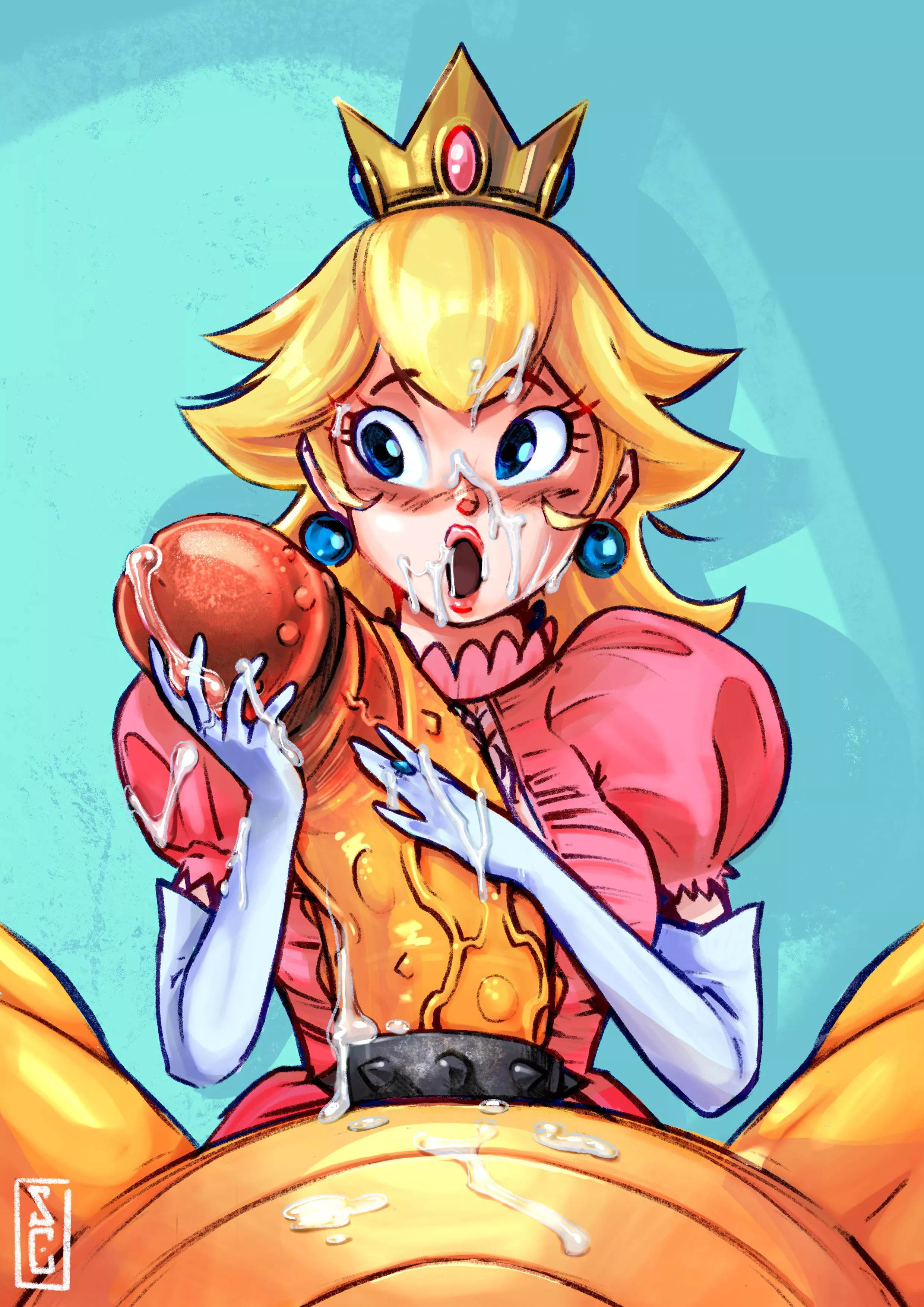 Princess peach (SpicyCommie) [mario]