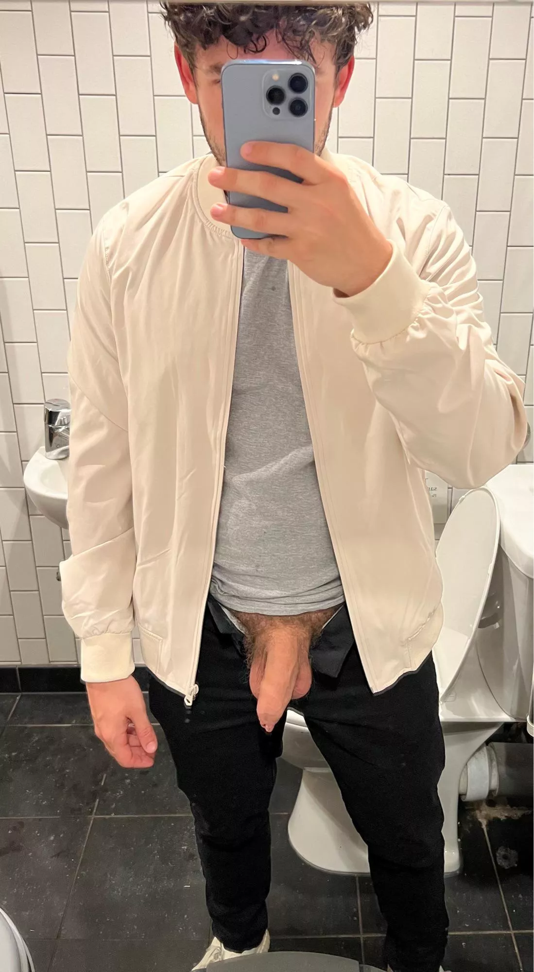 Public bathrooms are made for dick pics!