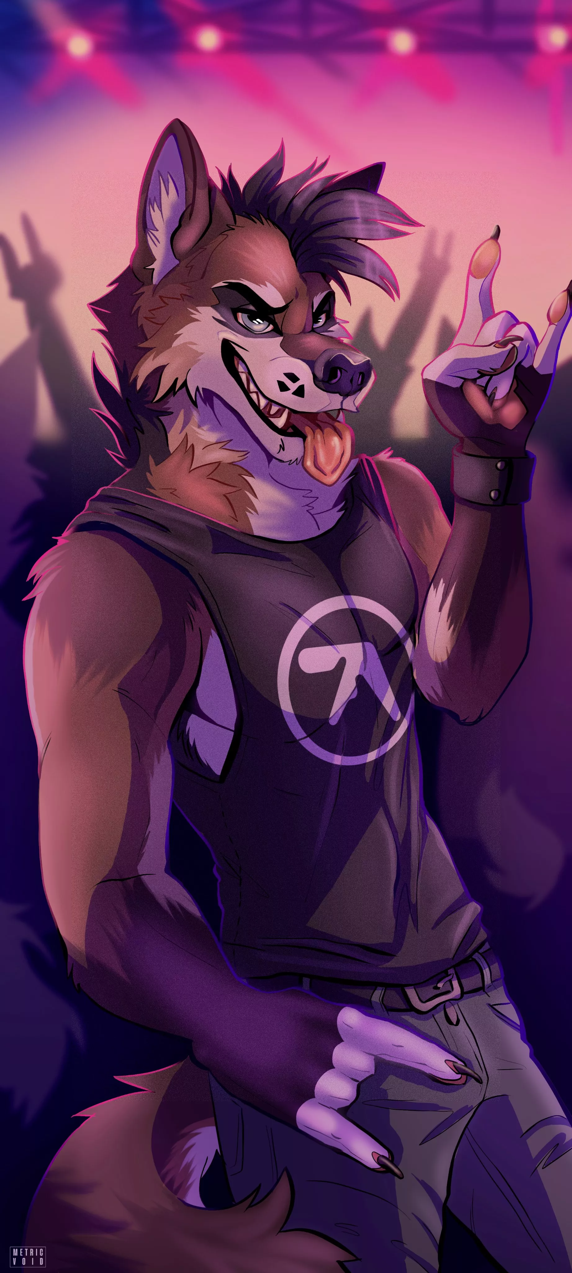 Punk Rock Wolf [MetricVoid]