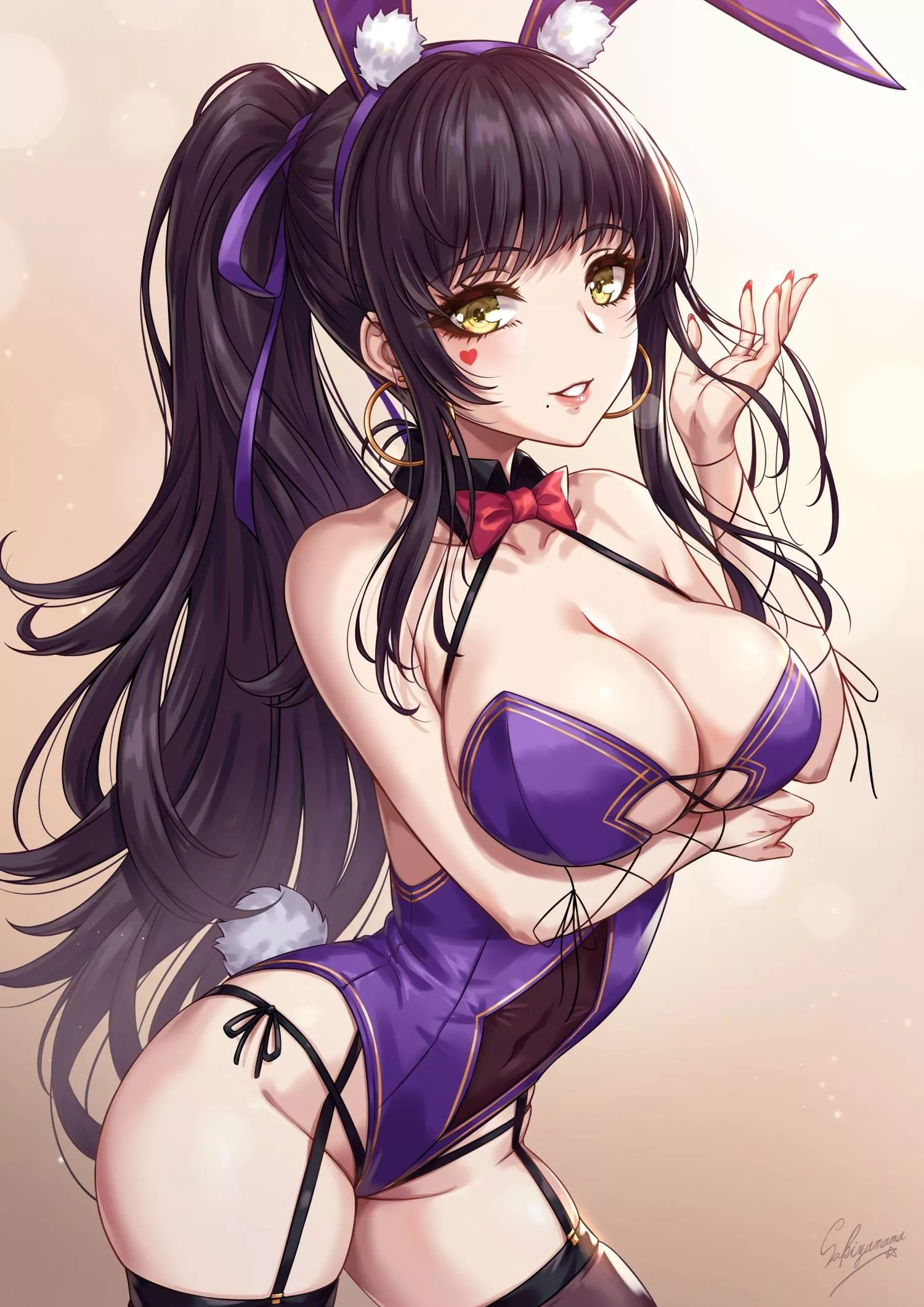 Purple Bunny Girl