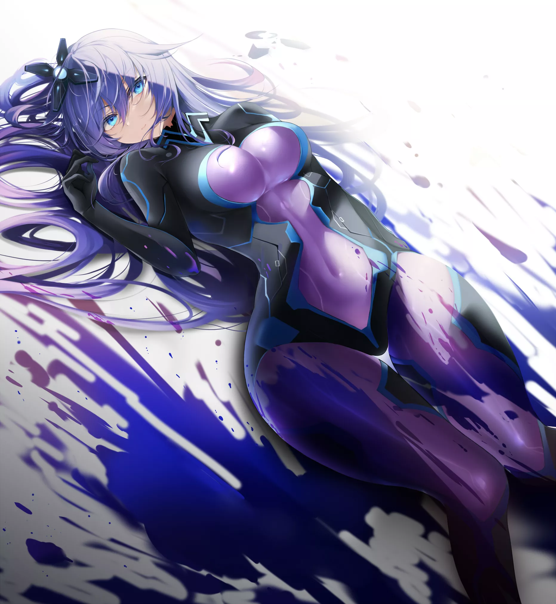 Purple Heart On Her Back (Xi Ying ) [Neptunia]