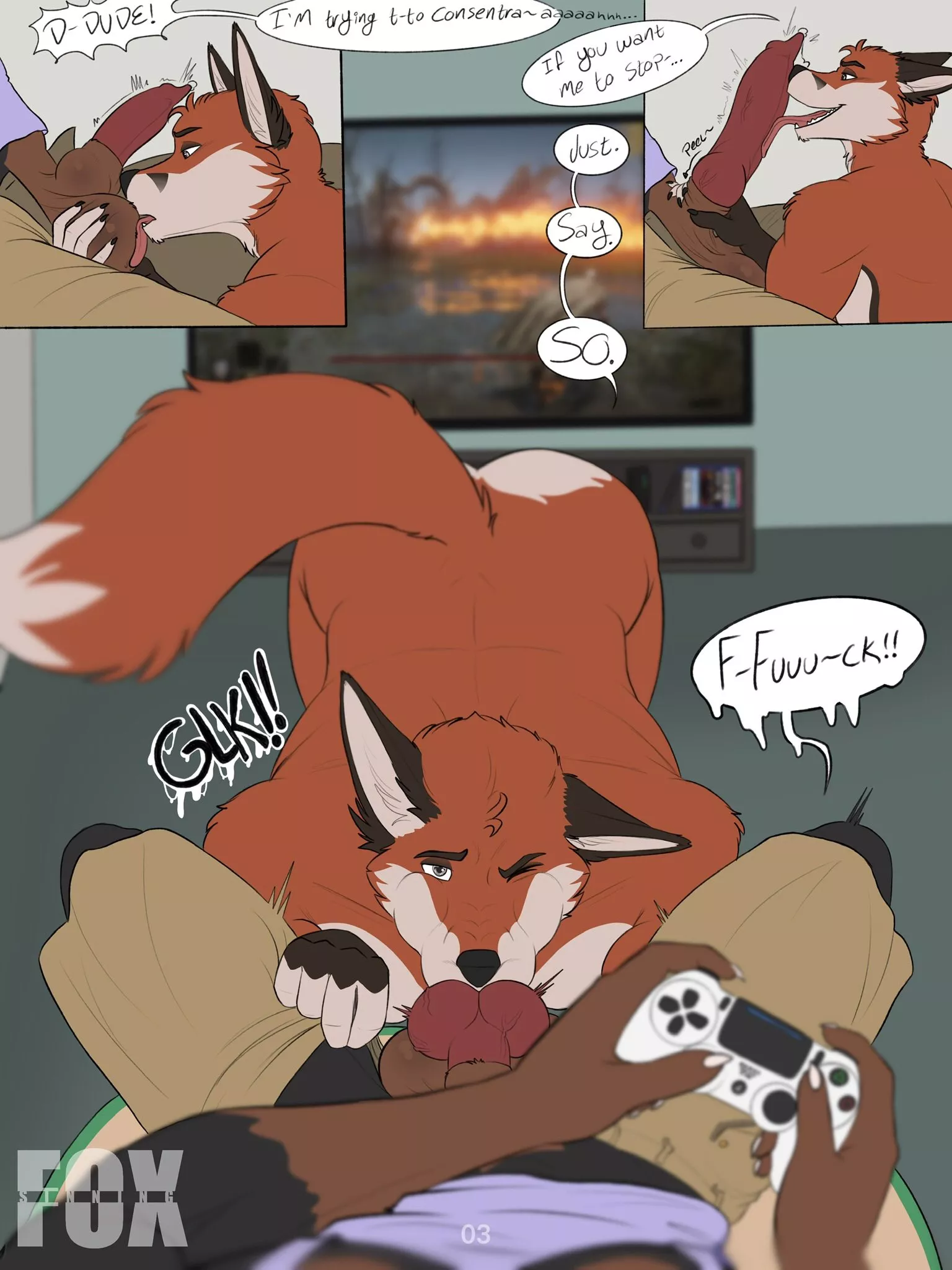 Pushing Buttons 3 (SinningFox)