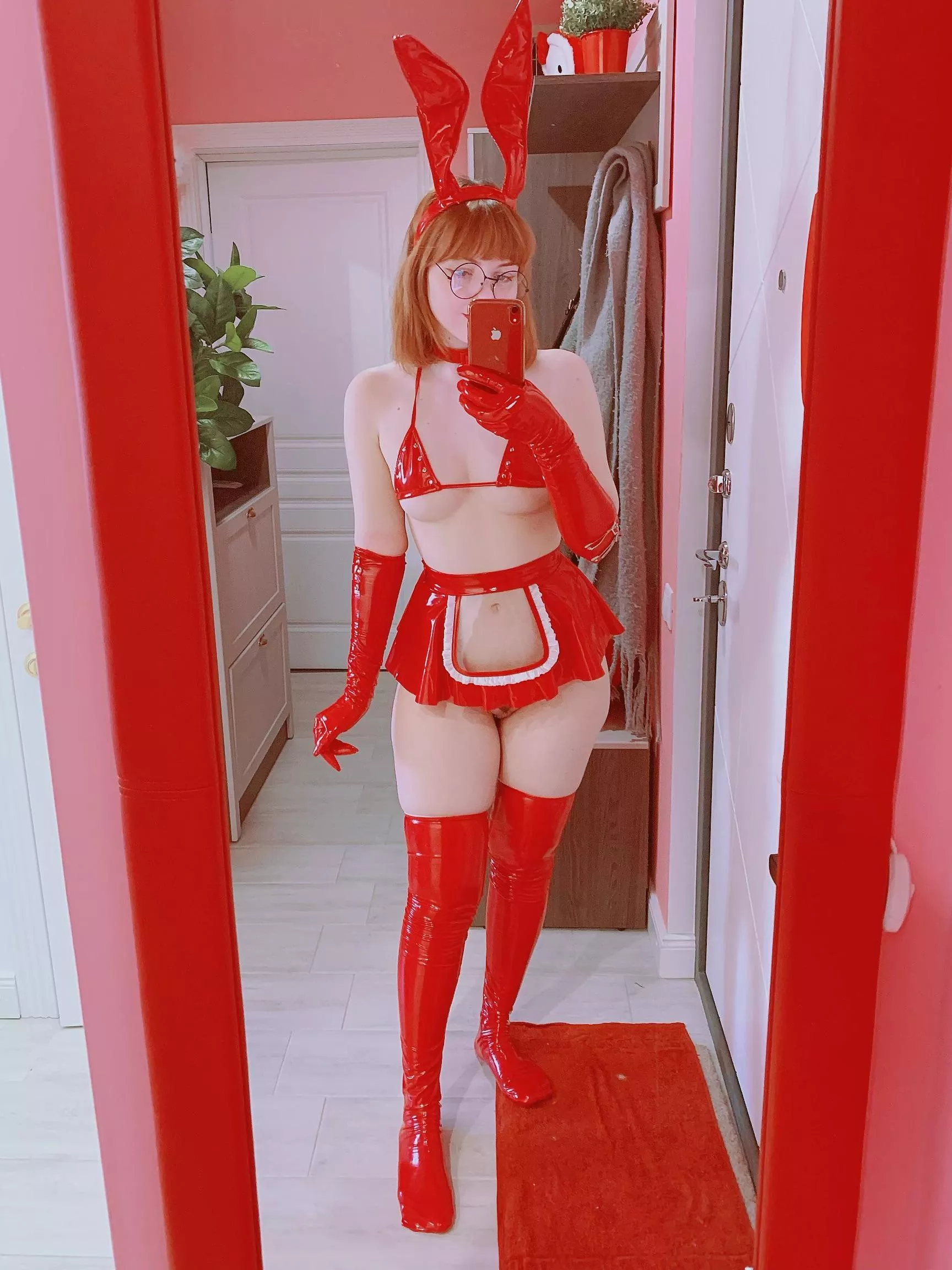 pvc bunny girl ðŸ¥°