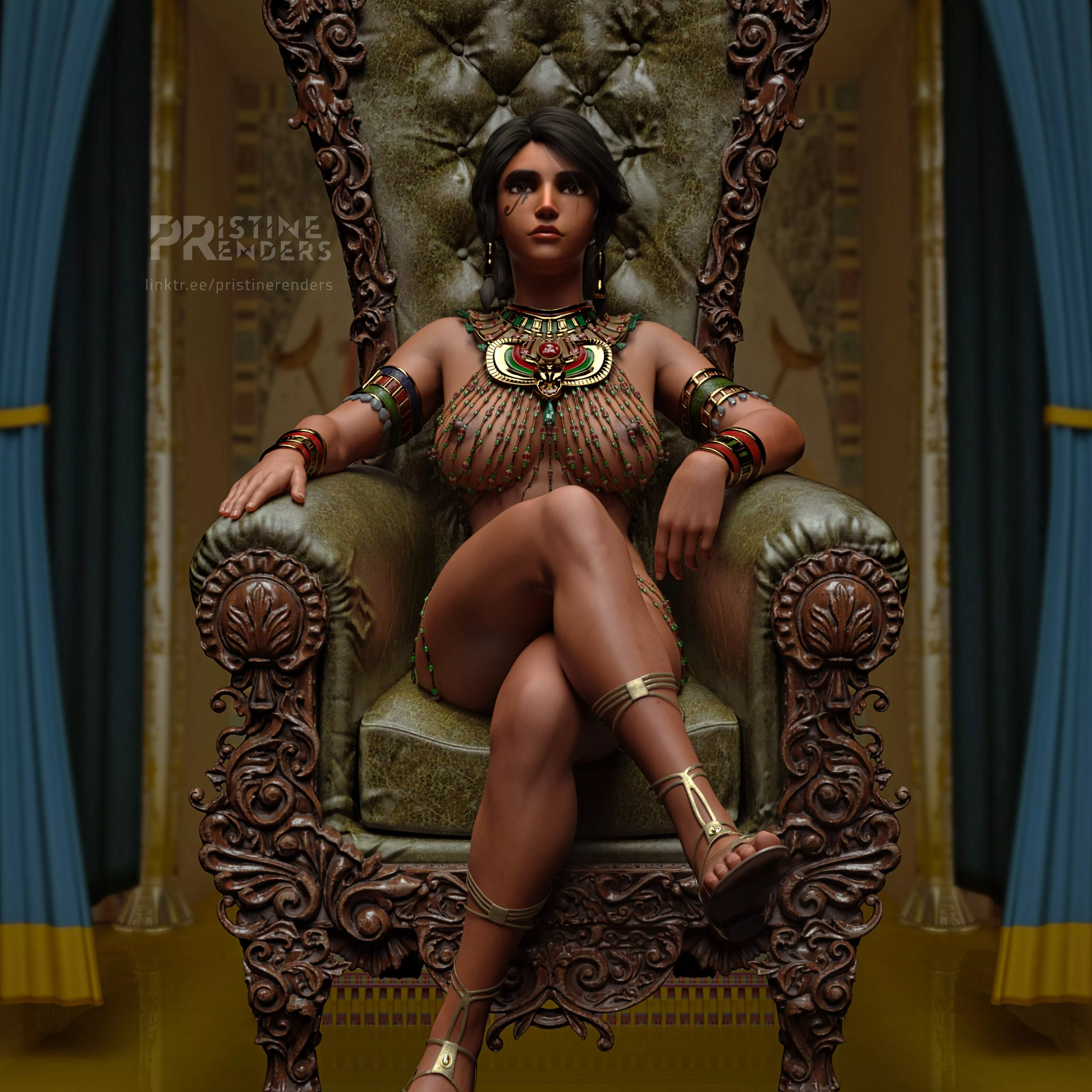 Queen Pharah (PristineRenders)