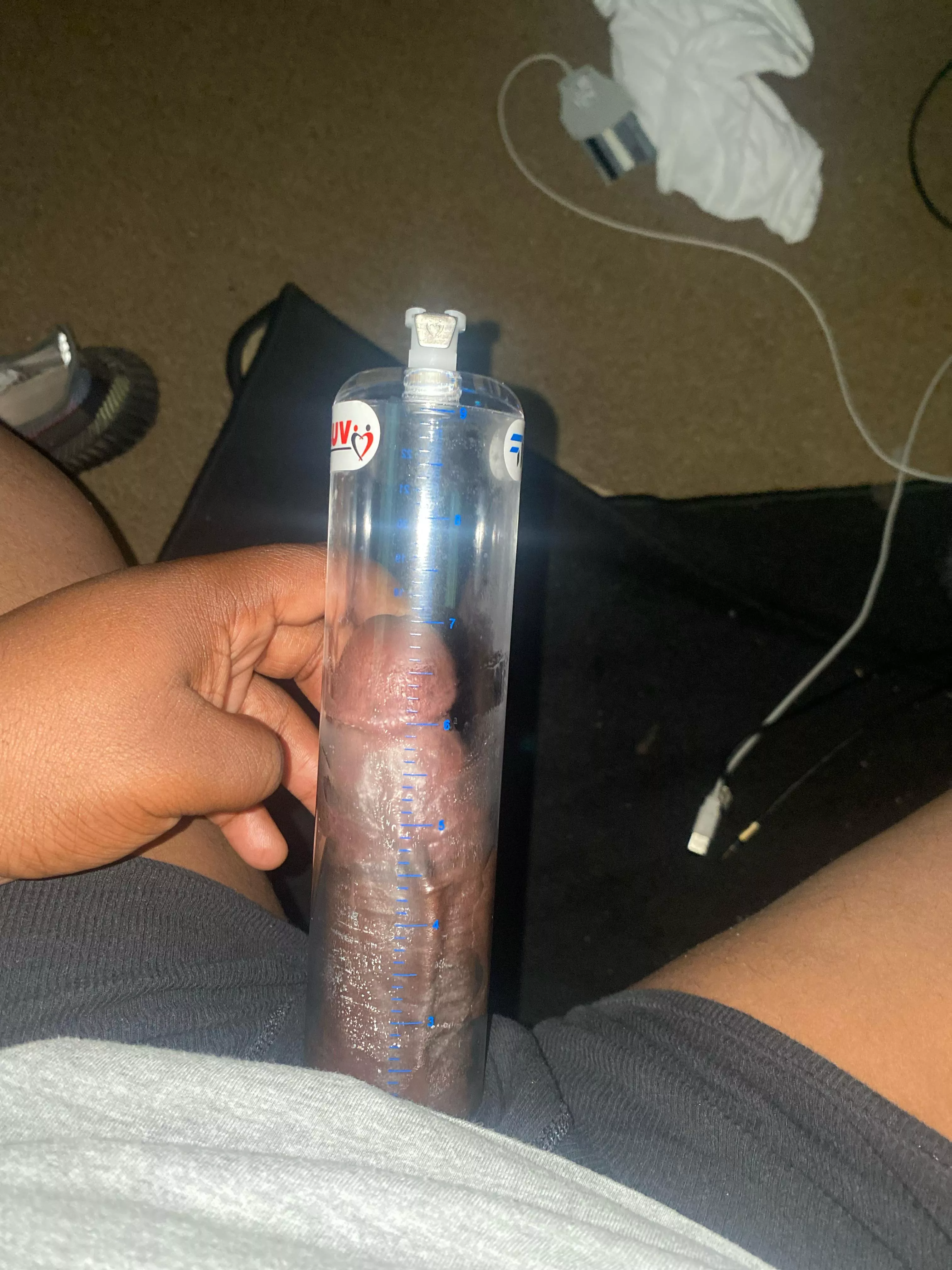 Question???? Do I need a bigger tube? This is just inserted has to lube to go in but have room once in. After 30 minutes it swells to the size of the tube. I want more length