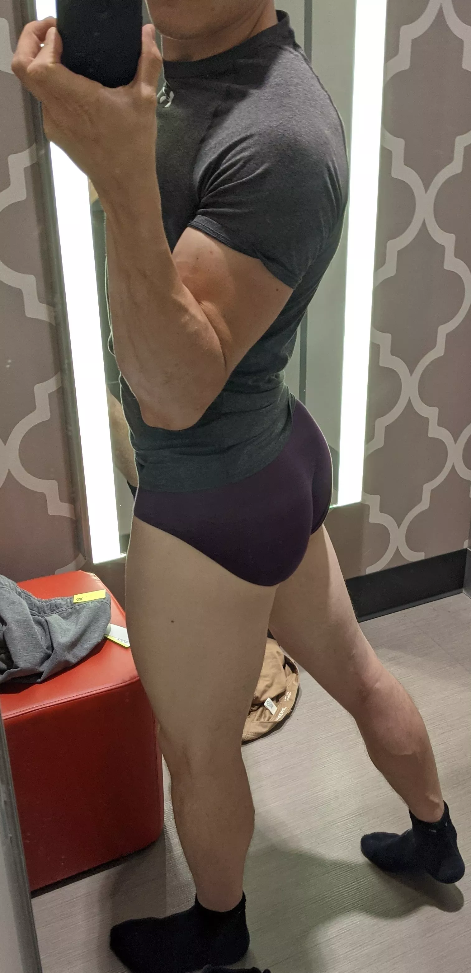 Quick pic while in changing room, love these briefs!! How about you??