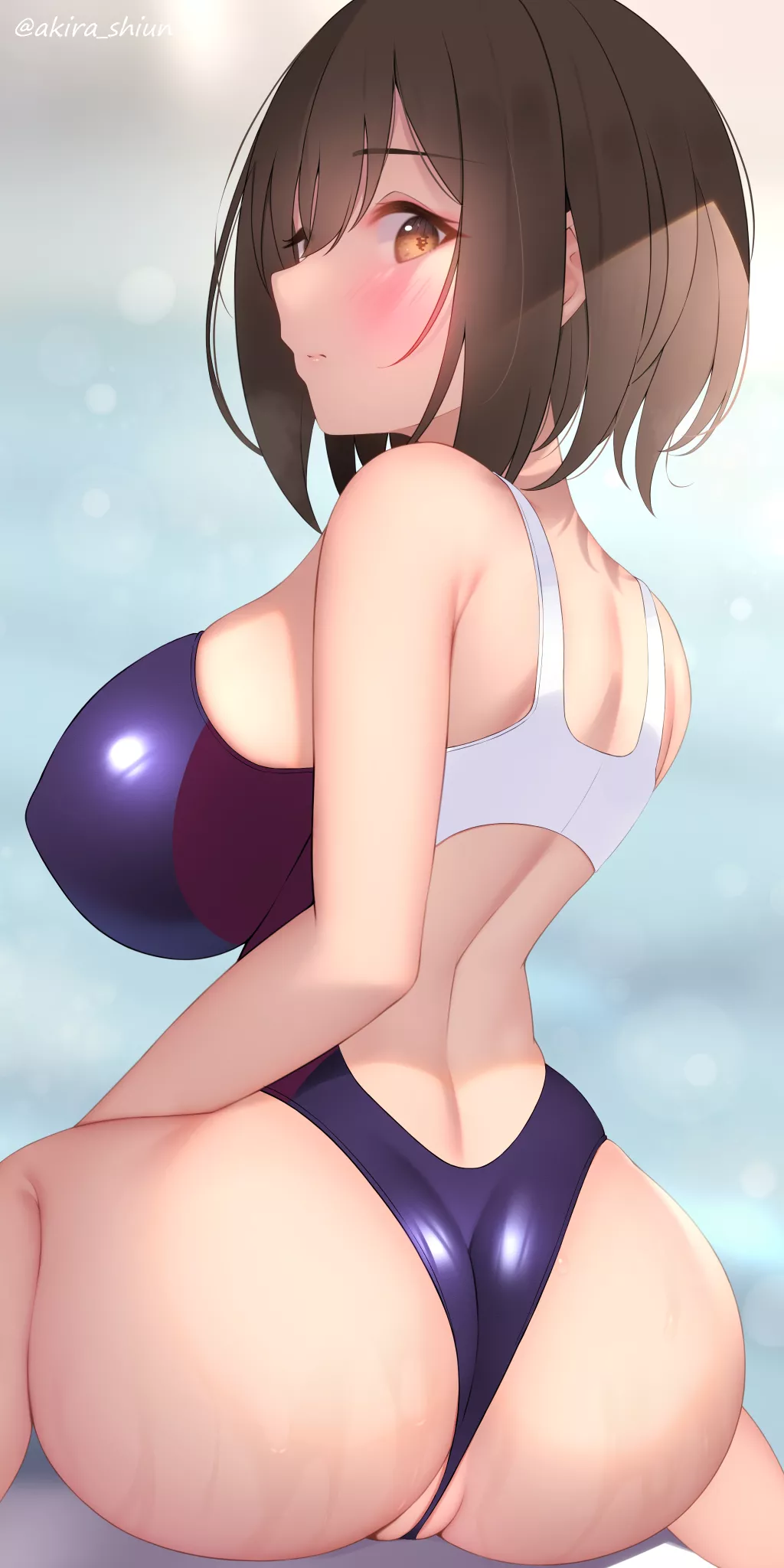 Race Swimsuit Spreading (Akira Shiun) [Original]