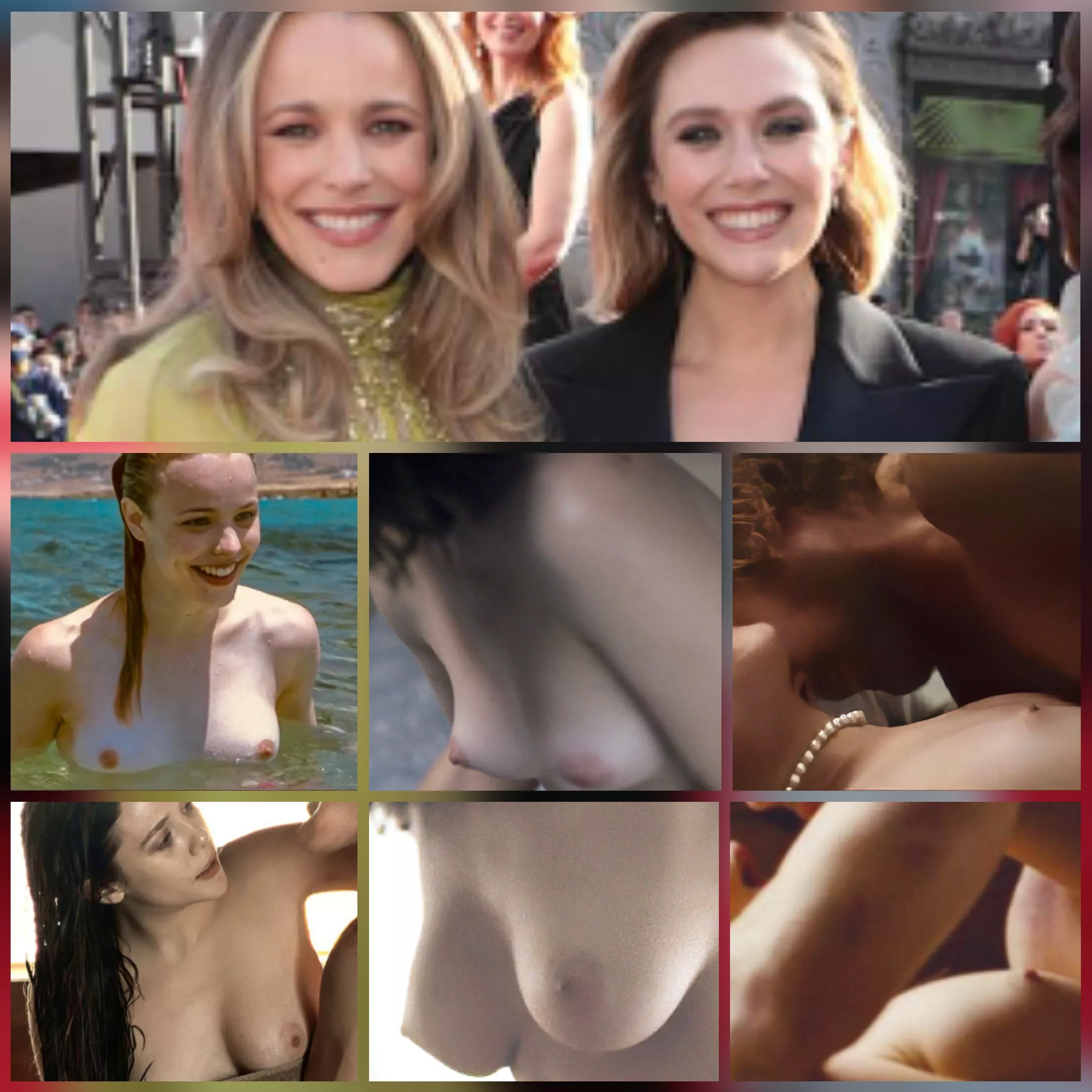 Rachel McAdams & Elizabeth Olsen