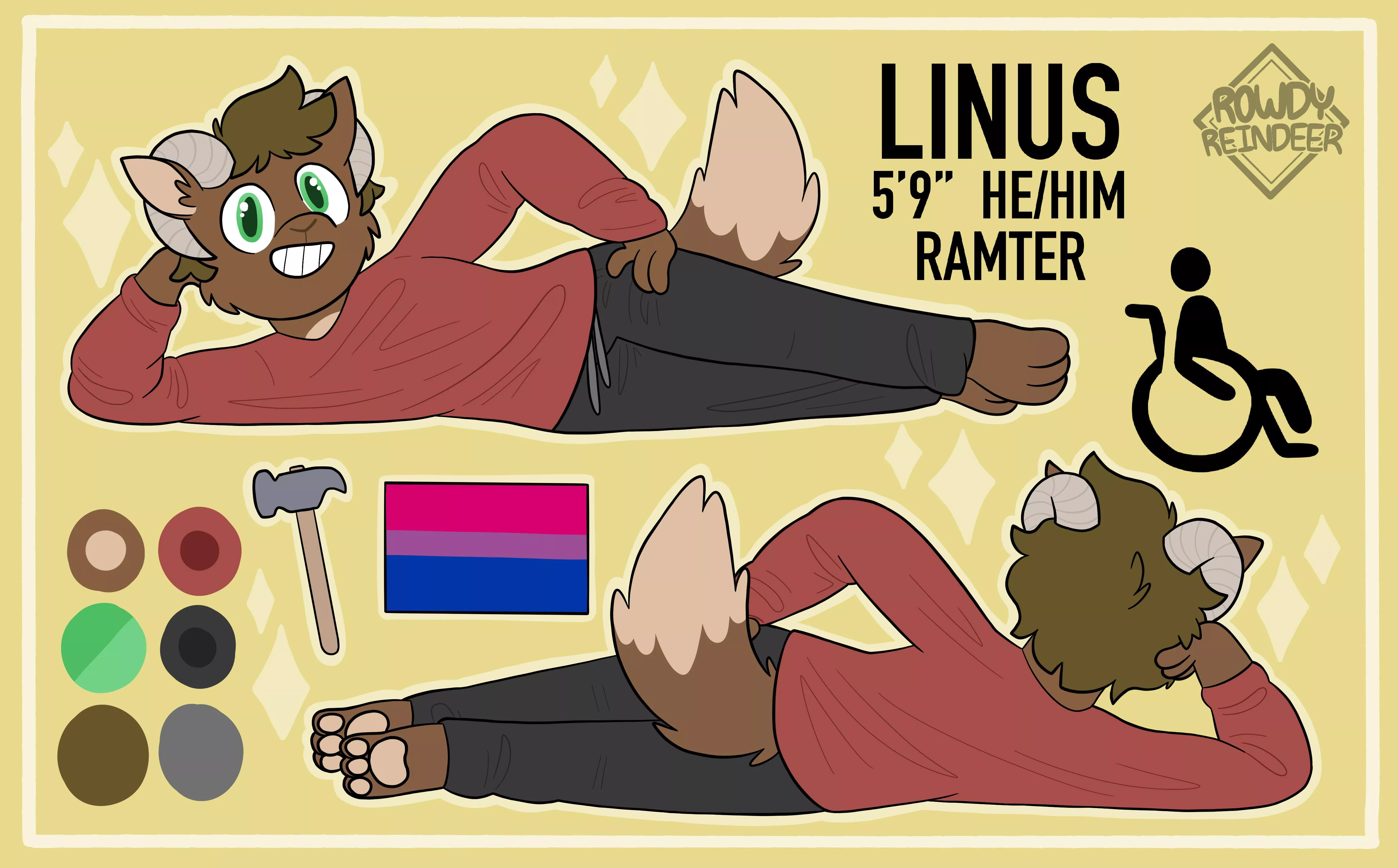 Ramter = Ram + Otter (not my character) (art by me)