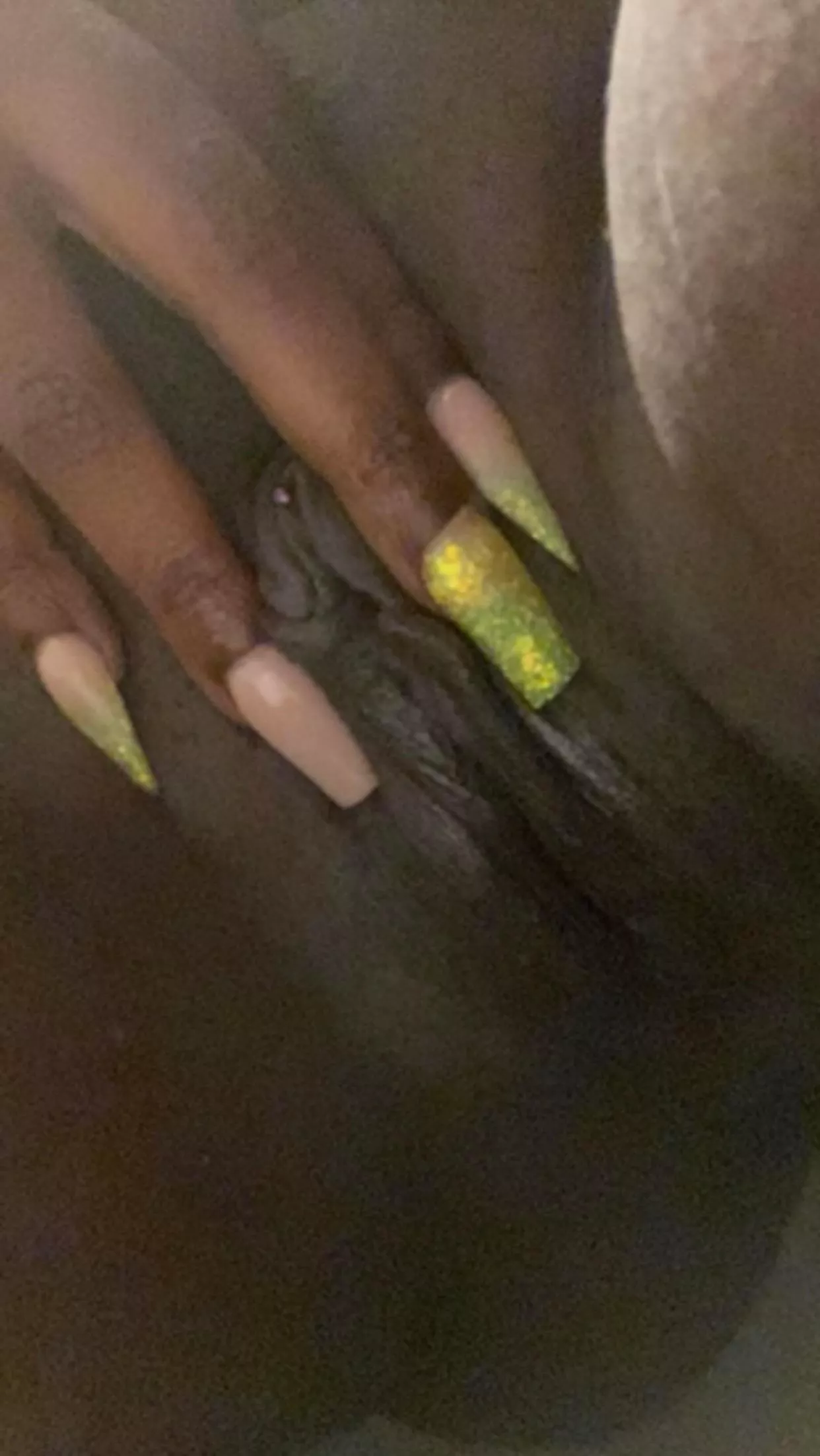 Rate my nails? 💅🏾💦