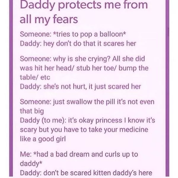 Real Daddys will do this...