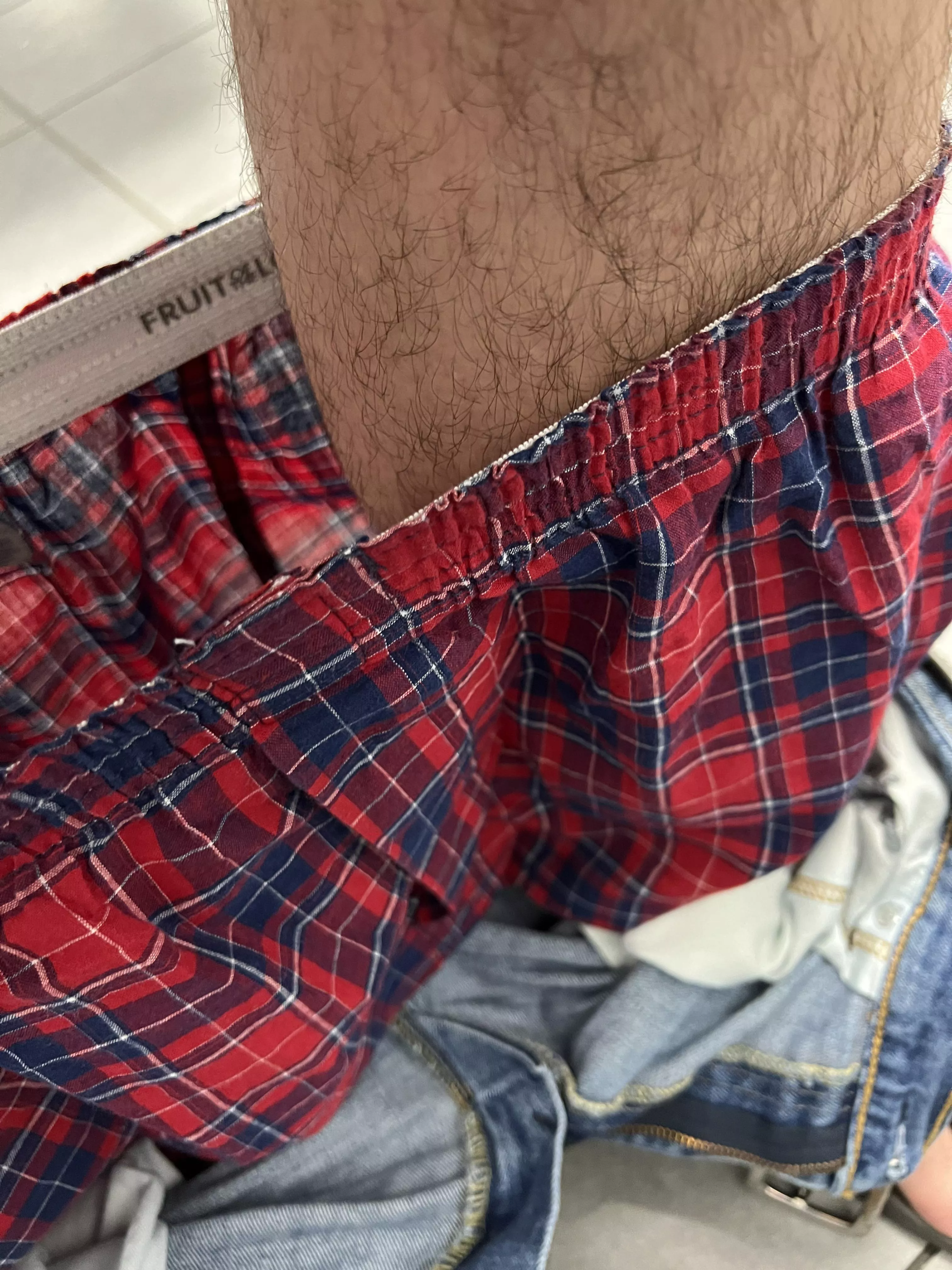 Real men wear boxers.