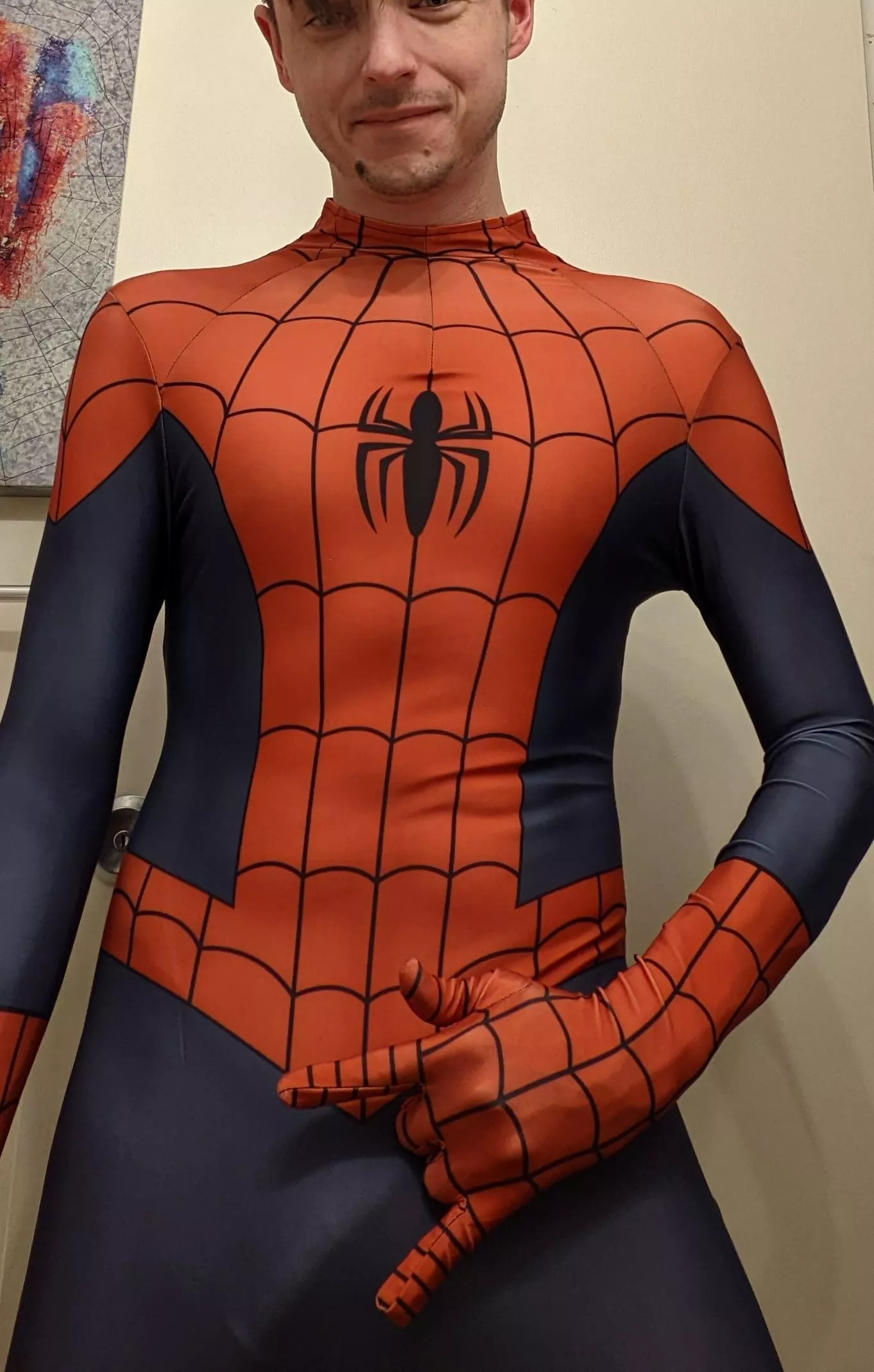 Really like [m]y new suit! What do you think of it?