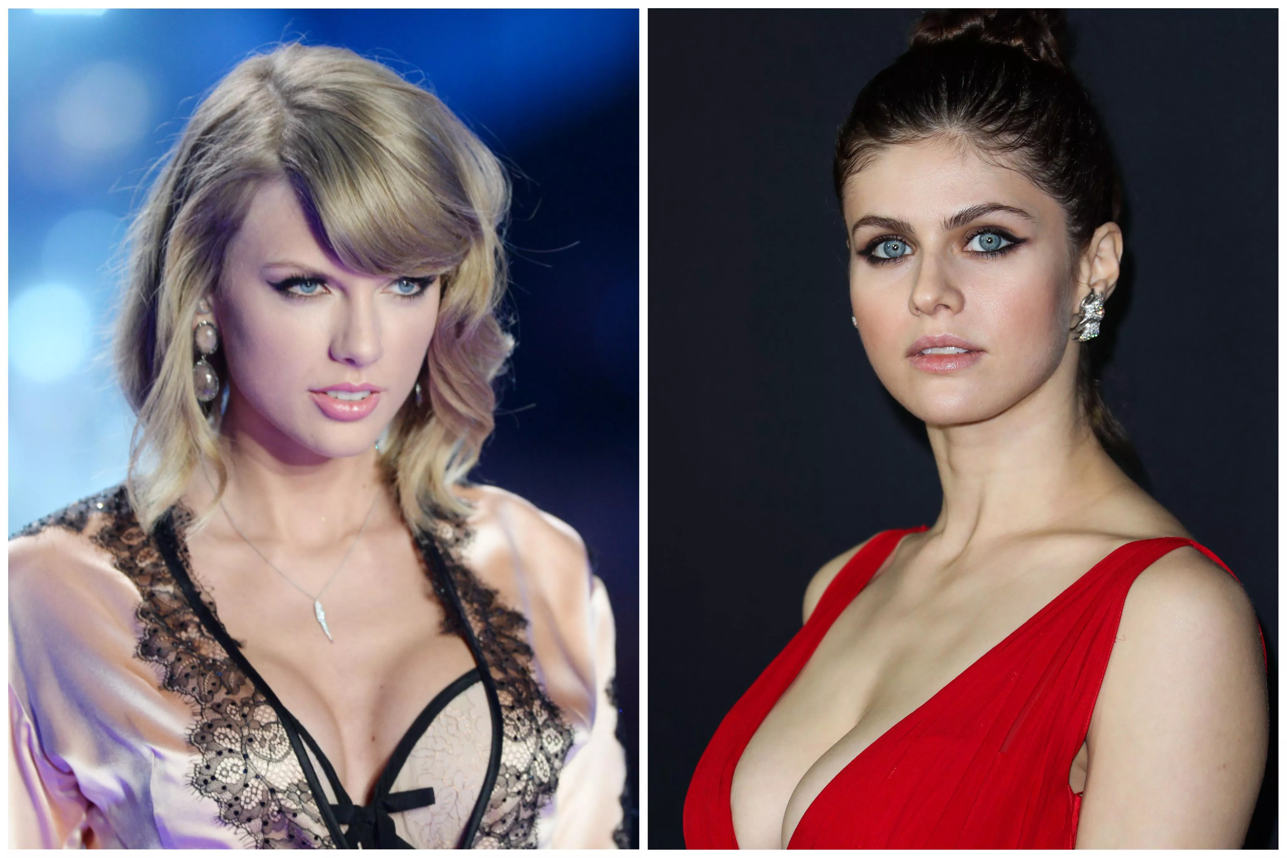 Really need some help for Taylor Swift and Alexandra Daddario, they make me way too horny