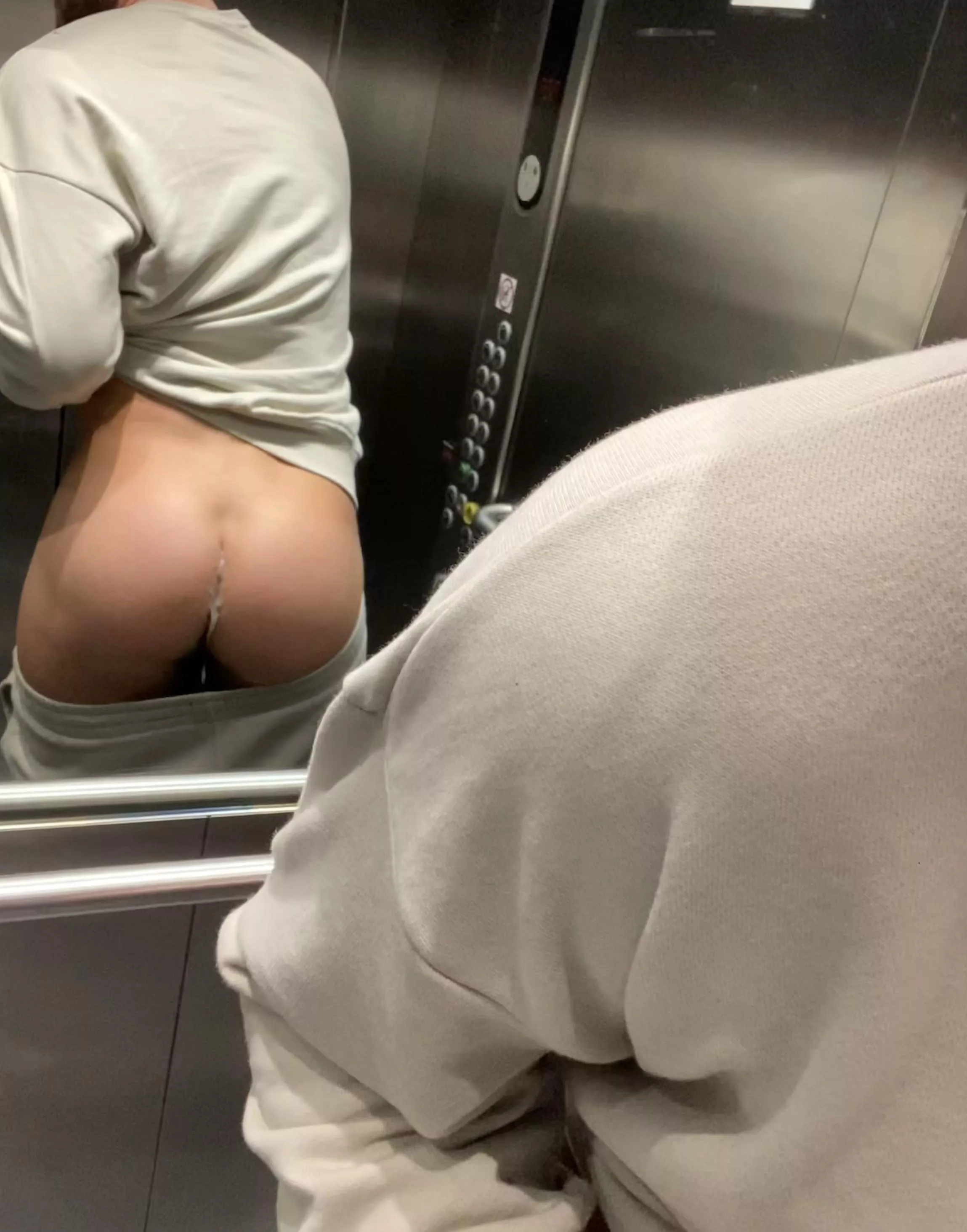 Really need to stop fucking guys in public lifts