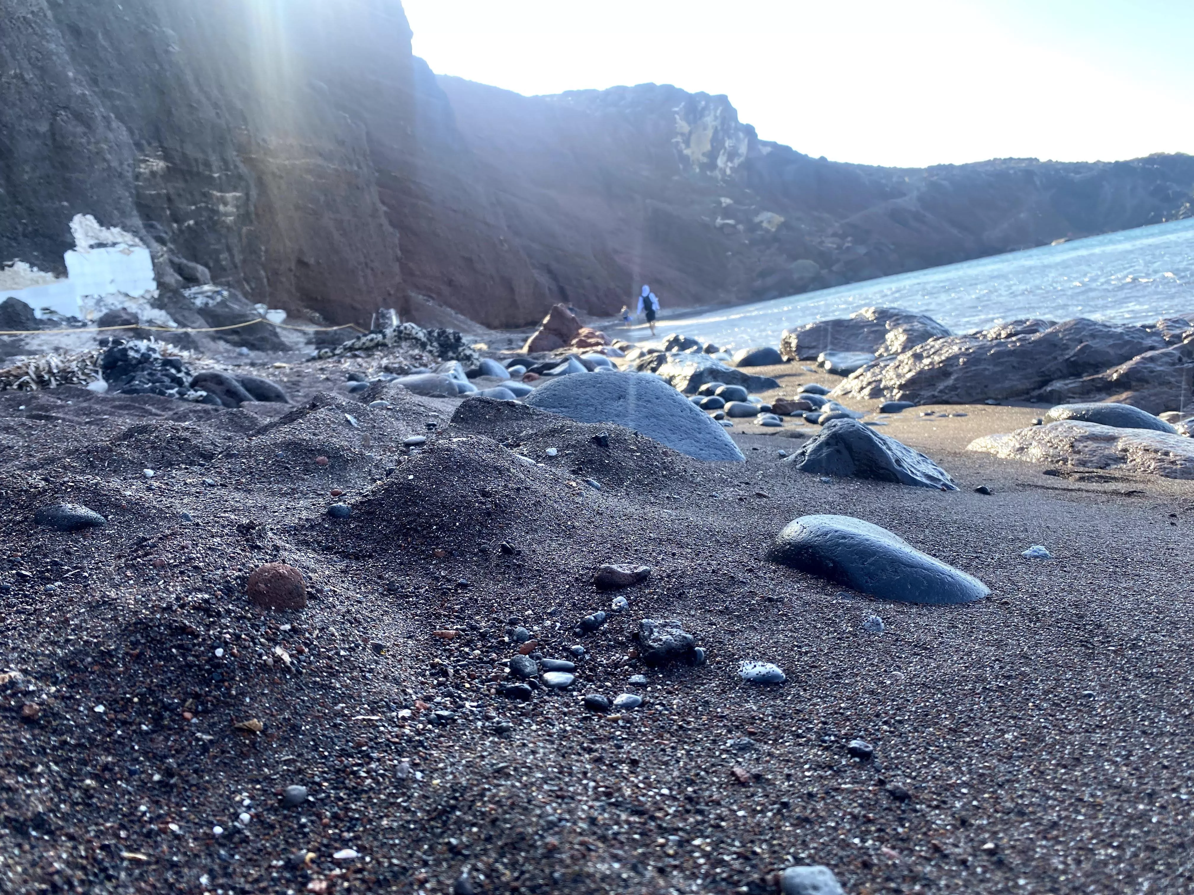 Red Beach, Santorini Greece