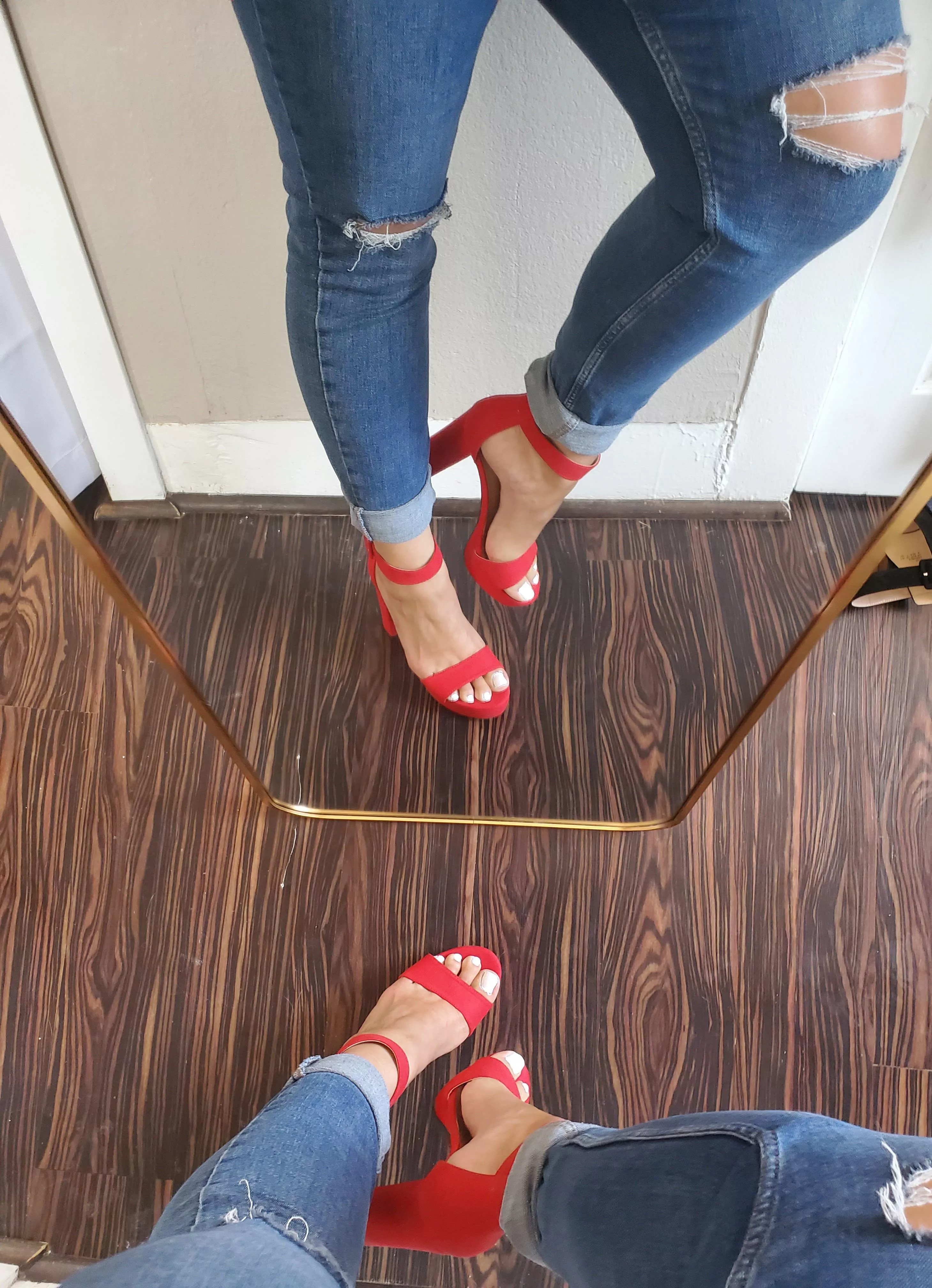 red heels...do we like?