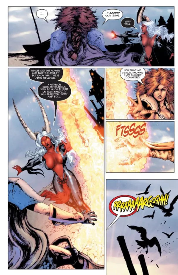 Red Sonja and Lady Demon [Red Sonja: Age of Chaos #3]