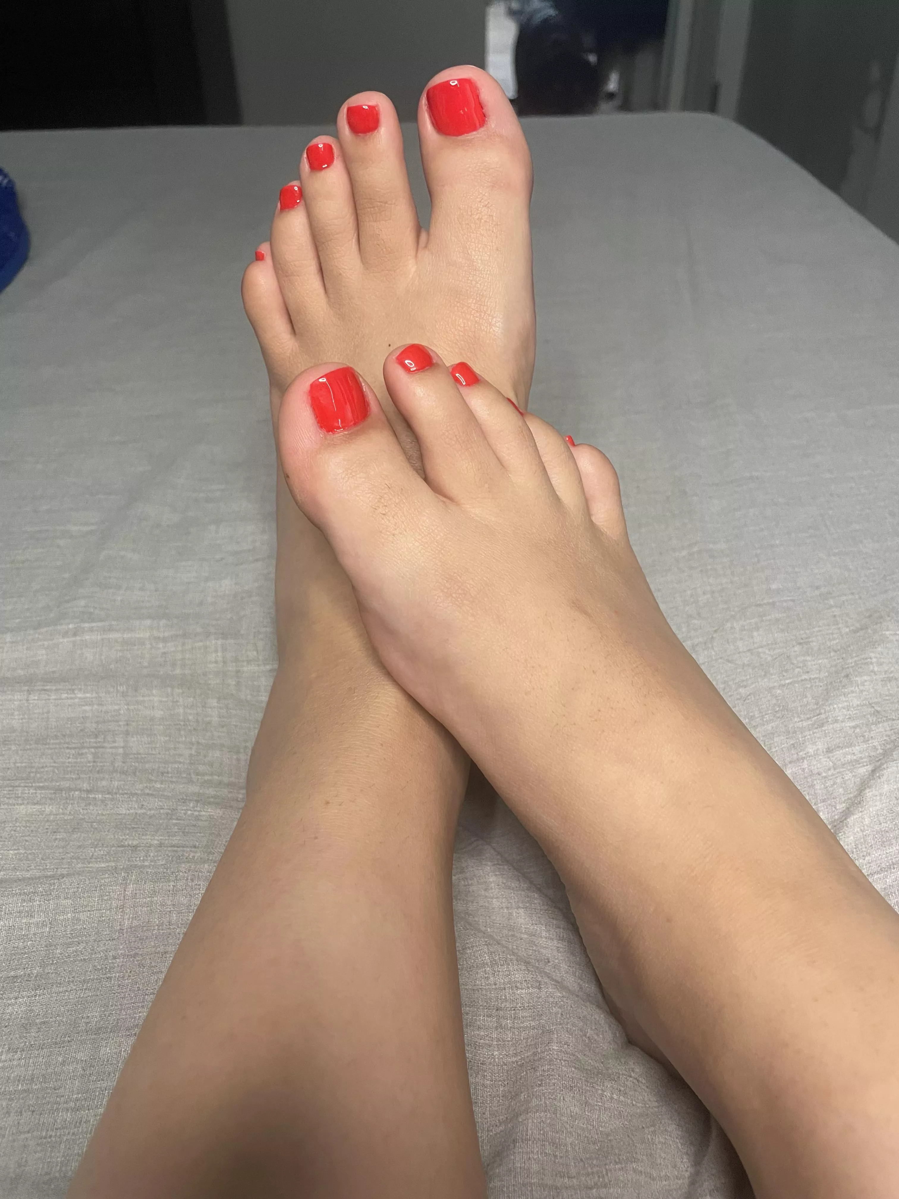 Red toes ❤️