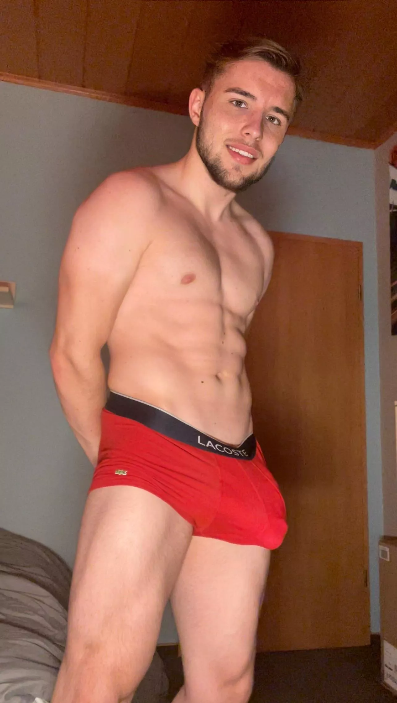 Red underwear to make you fall in love