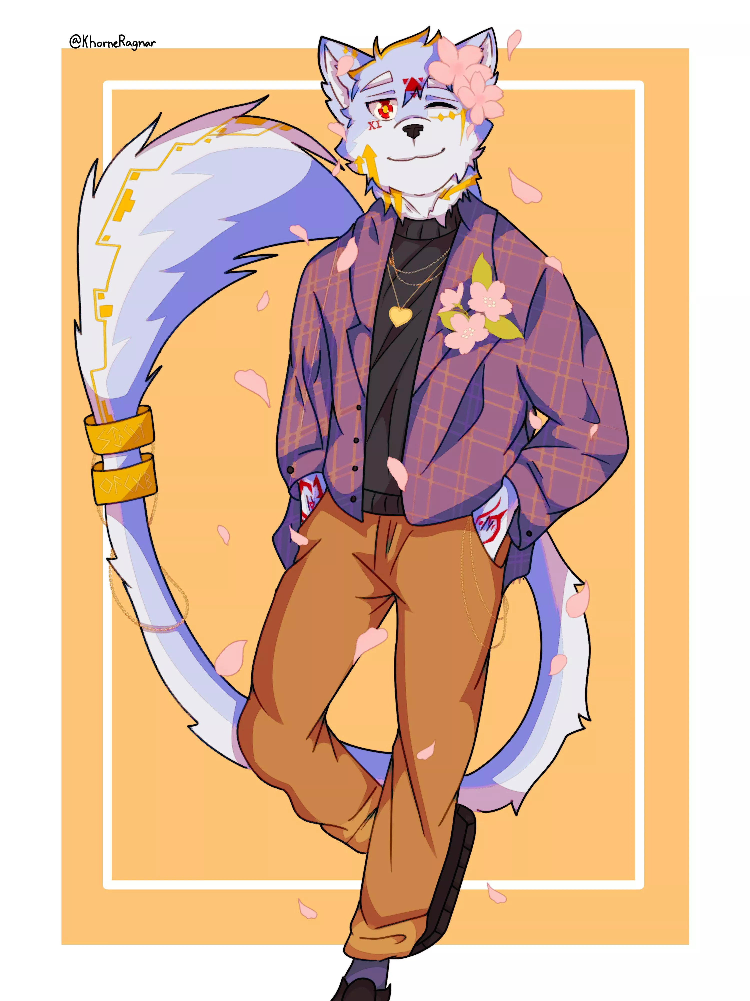 Redesign of my Leon! (Art by me, @KhorneRagnar)