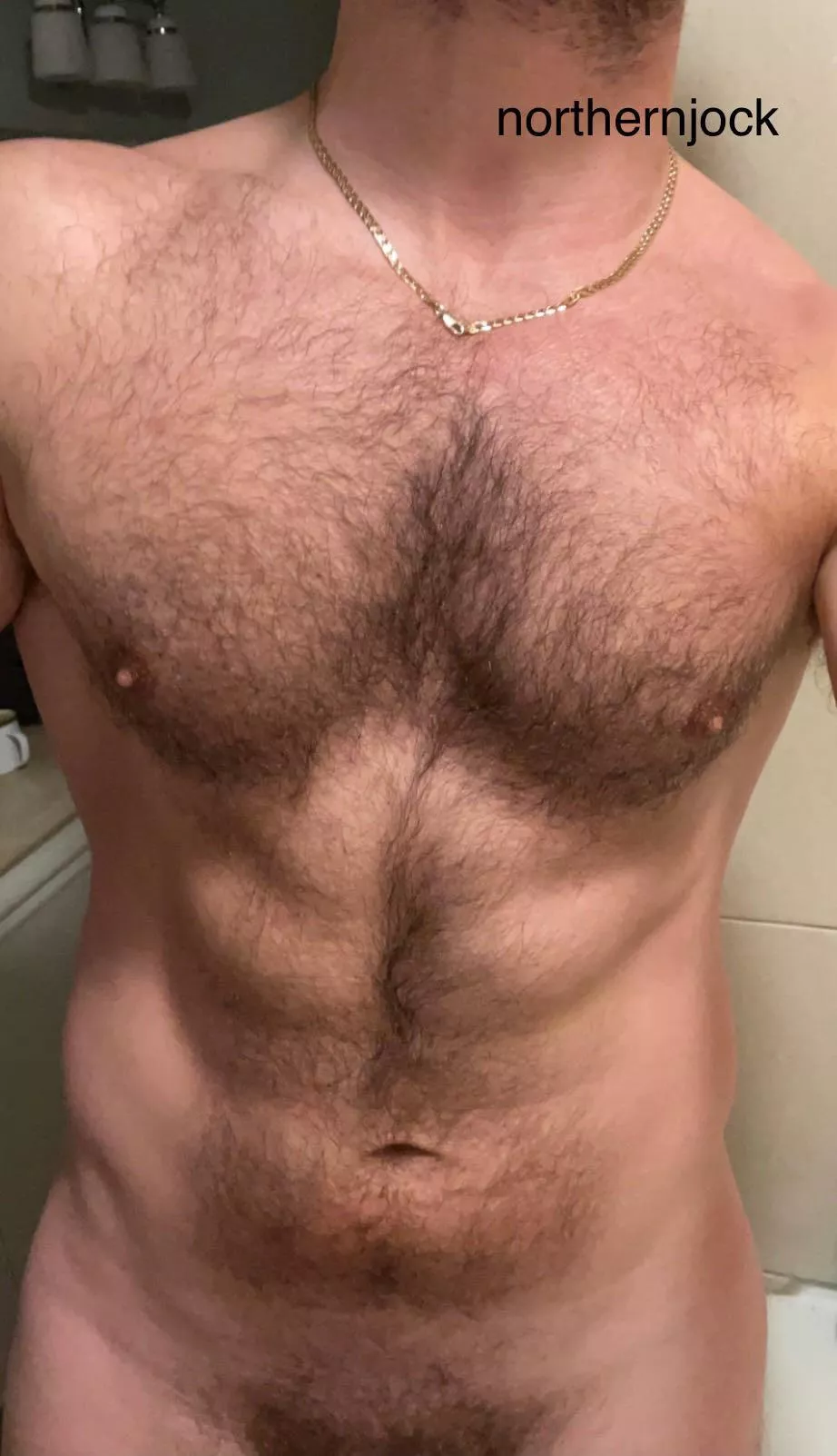 Rest your head on this hairy chest