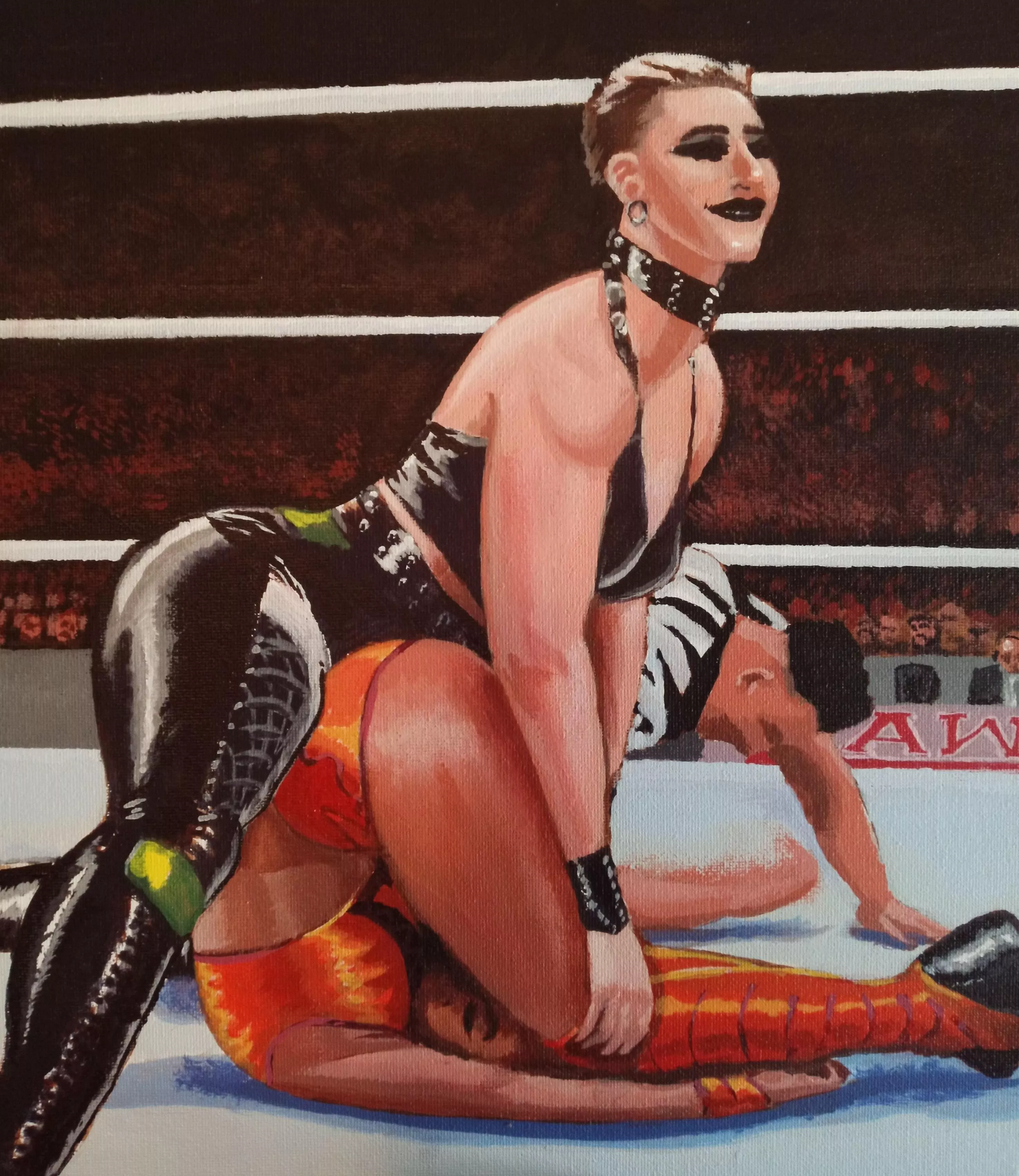 Rhea Ripley artwork 🎨🖌️