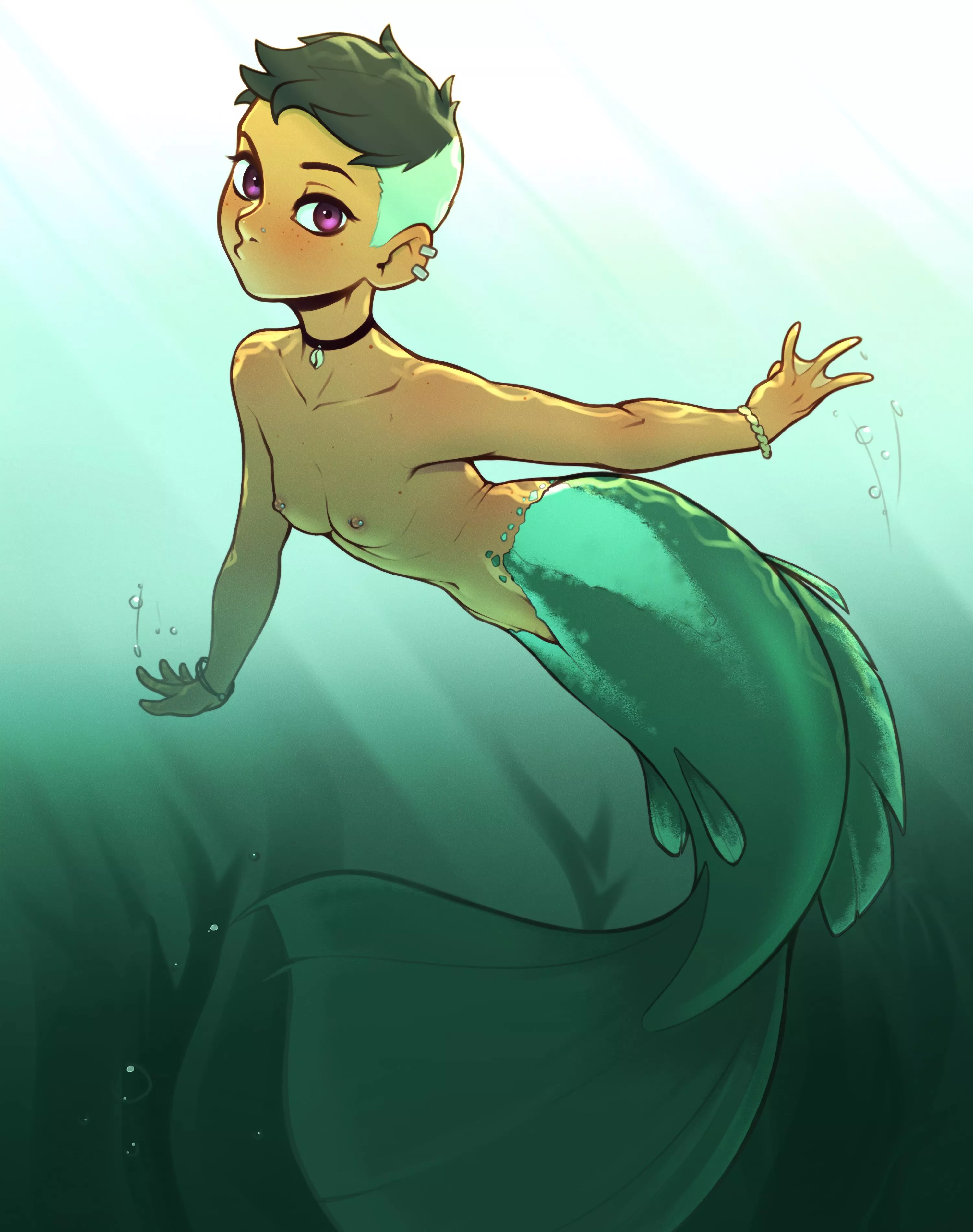 Riley the mermaid (pudge ruffian)