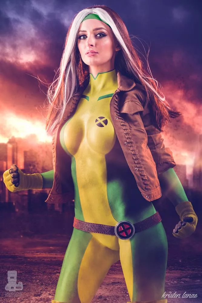 Rogue Bodypaint [Xmen] by Kristen Lanae Cosplay