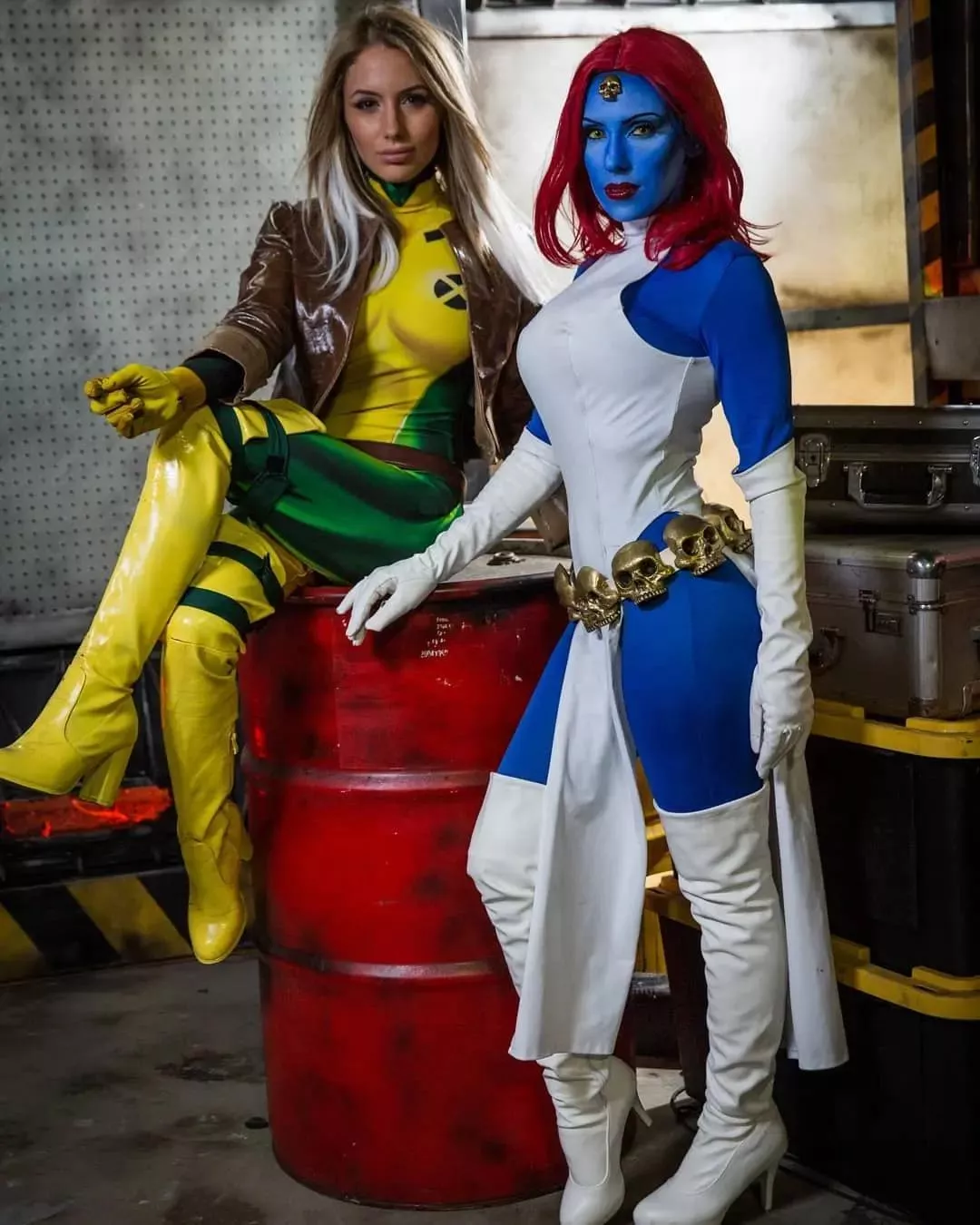 Rogue & Mystique by Liz Katz & GracieTheCosplayLass