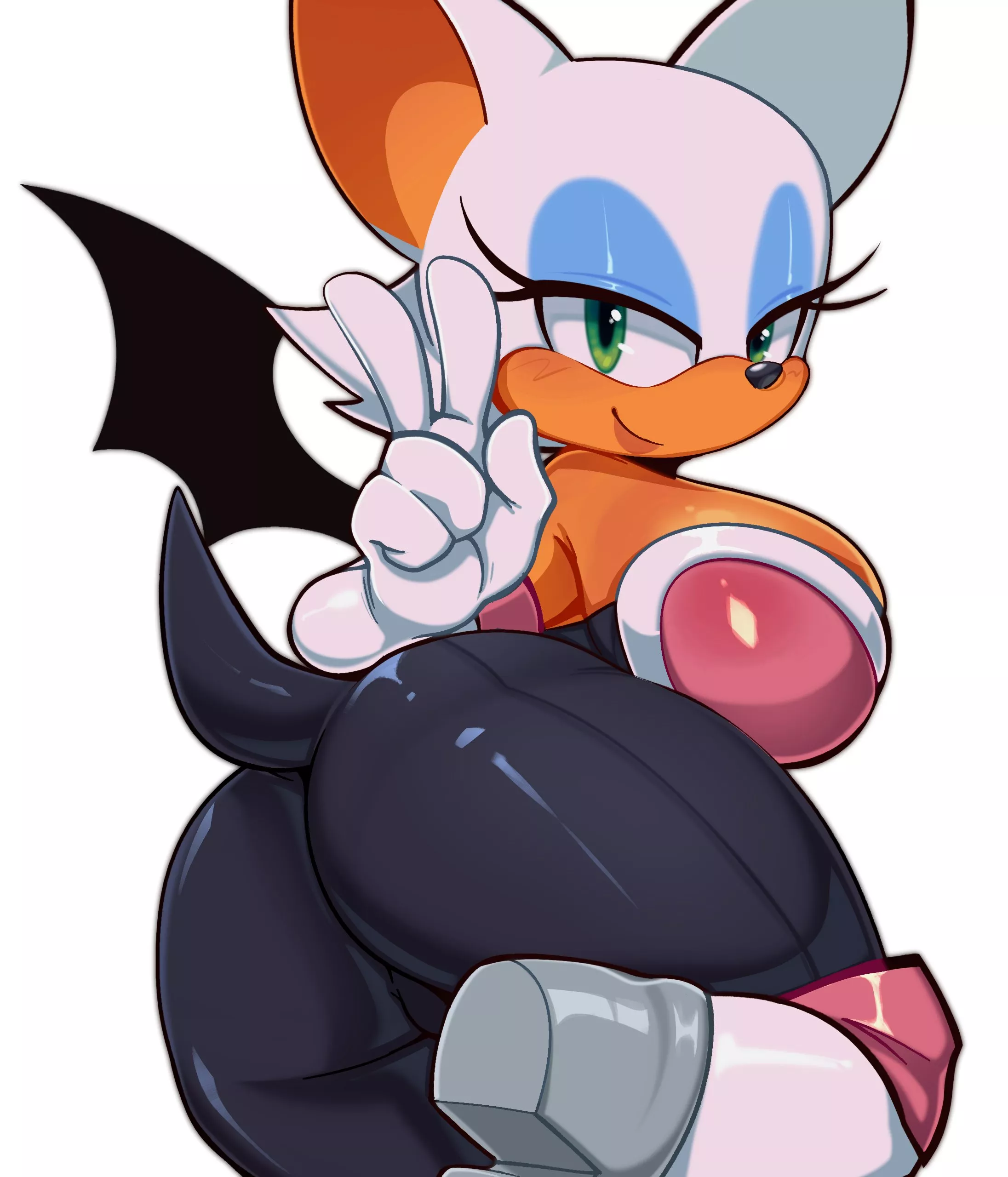 Rouge's Voluptuous Body (Ichig8miruku)