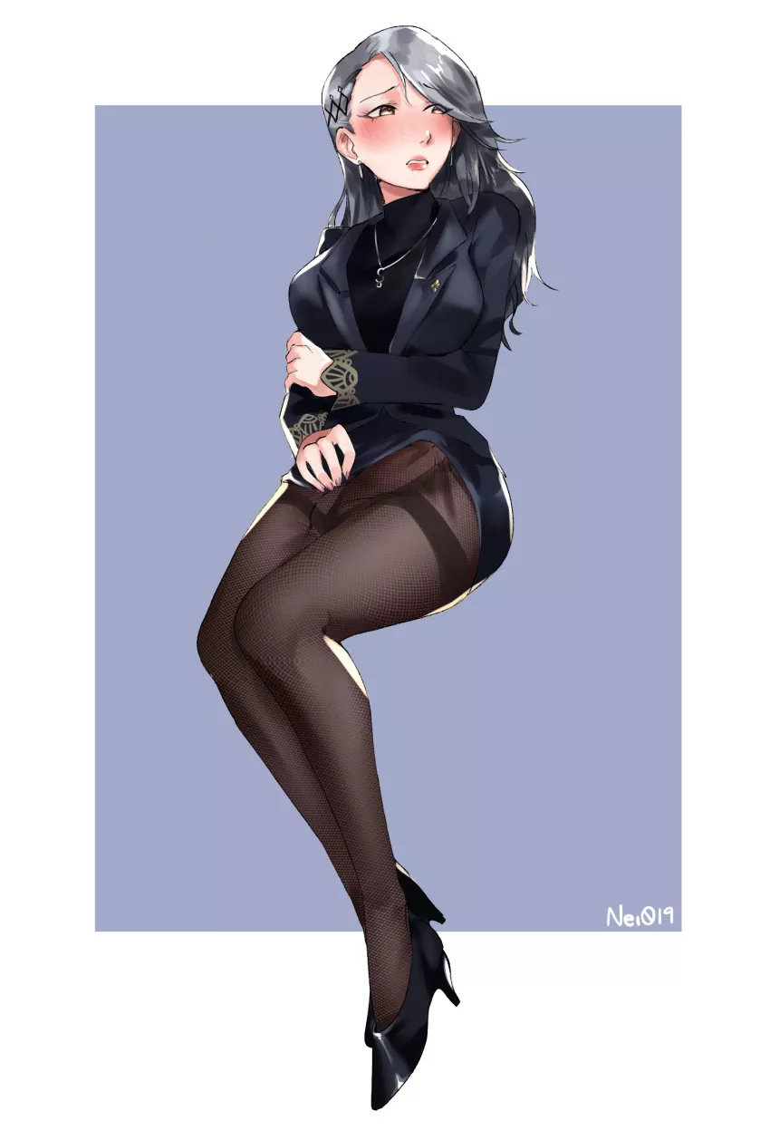 Sae Niijima working hard