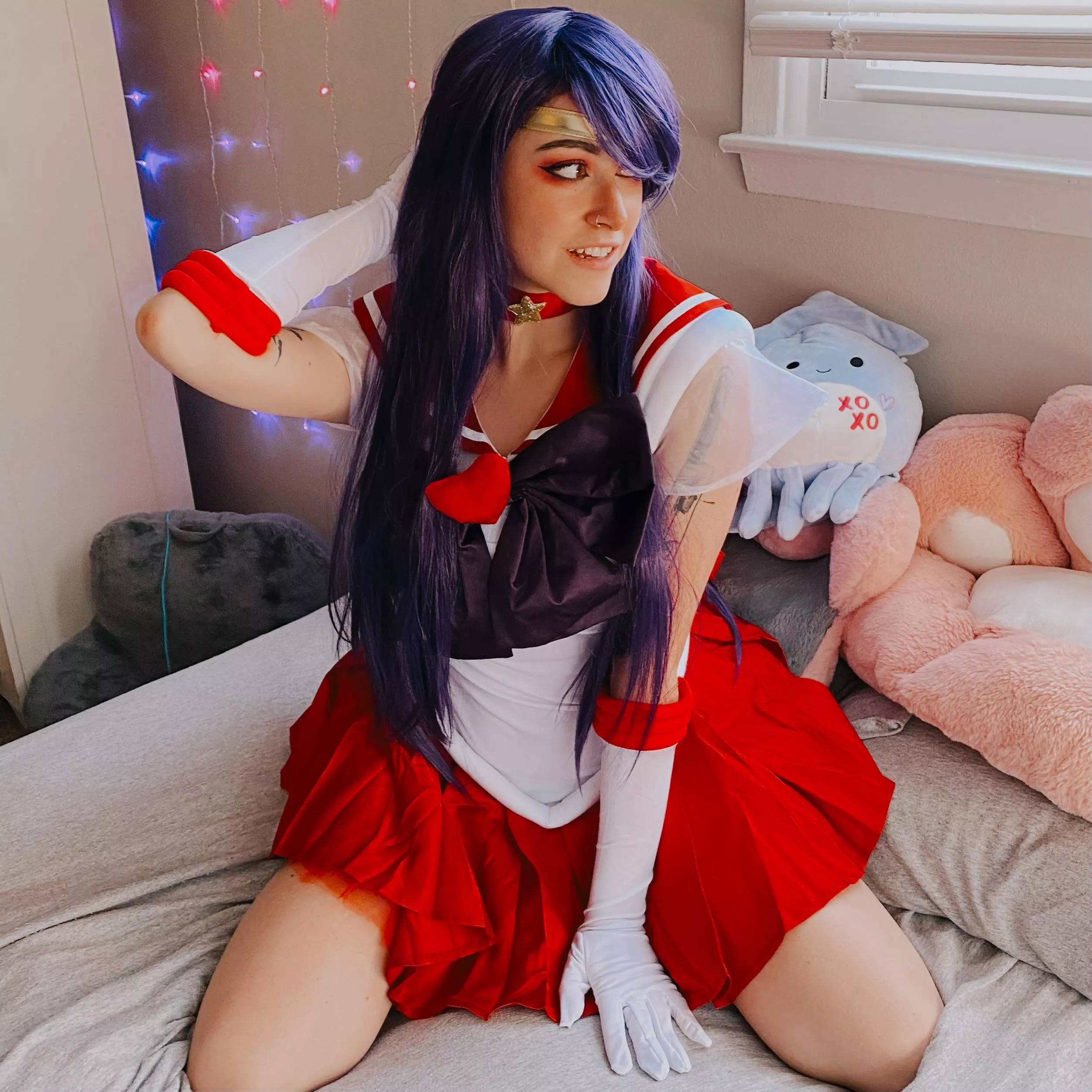 Sailor Mars by @projectashtyn