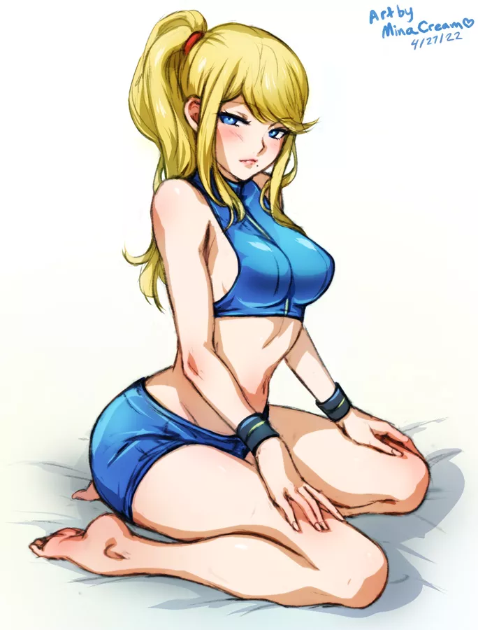 Samus short shorts (MinaCream)