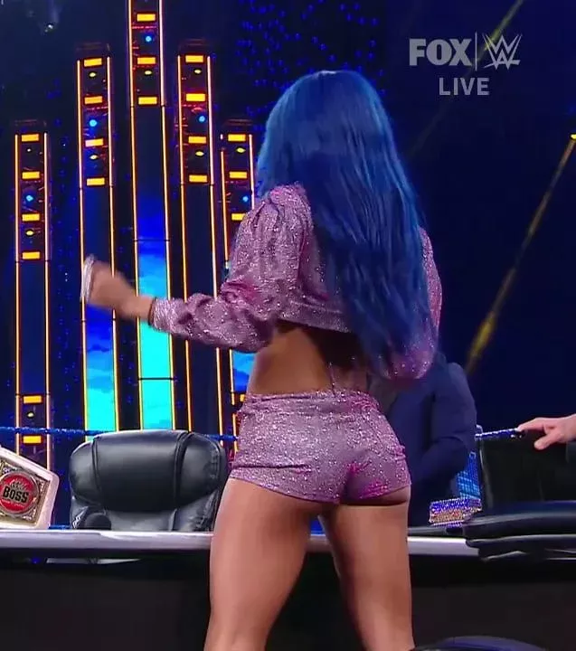 Sasha Banks from Behind