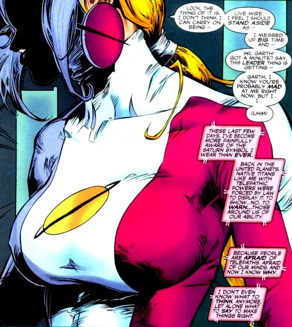 Saturn Girl [Legion Lost (2000) #9]