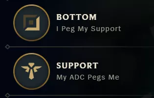 Saw this in ranked today. Duo goals right there. Adc was Twitch and sup was Yuumi