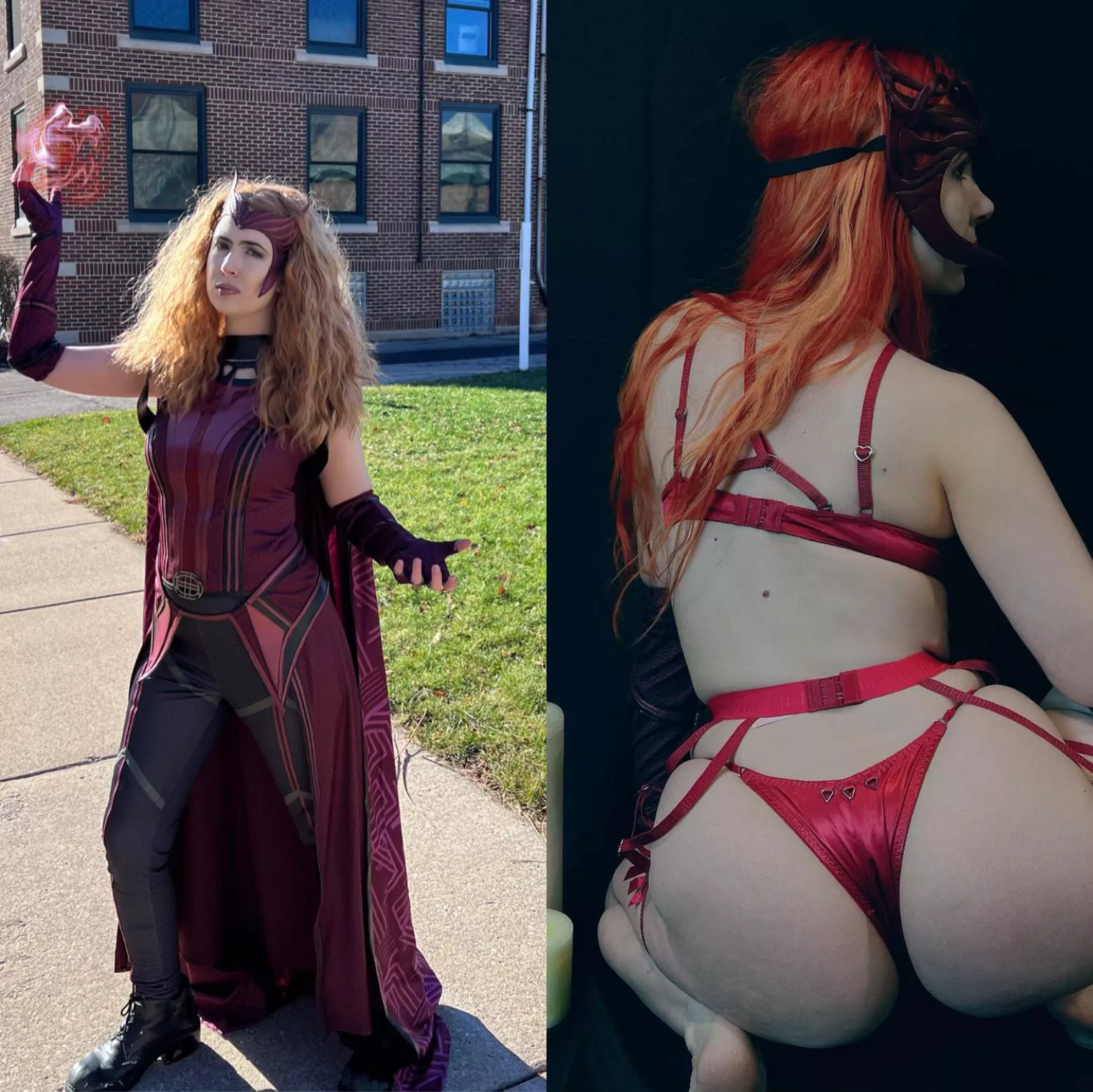 Scarlet Witch cosplay by Kessie Vao