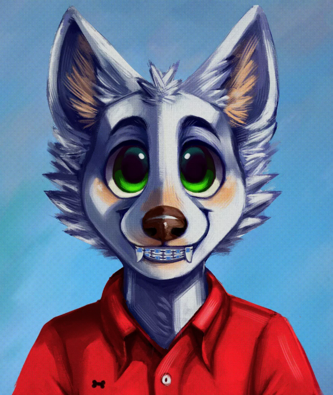 School photo - art by me