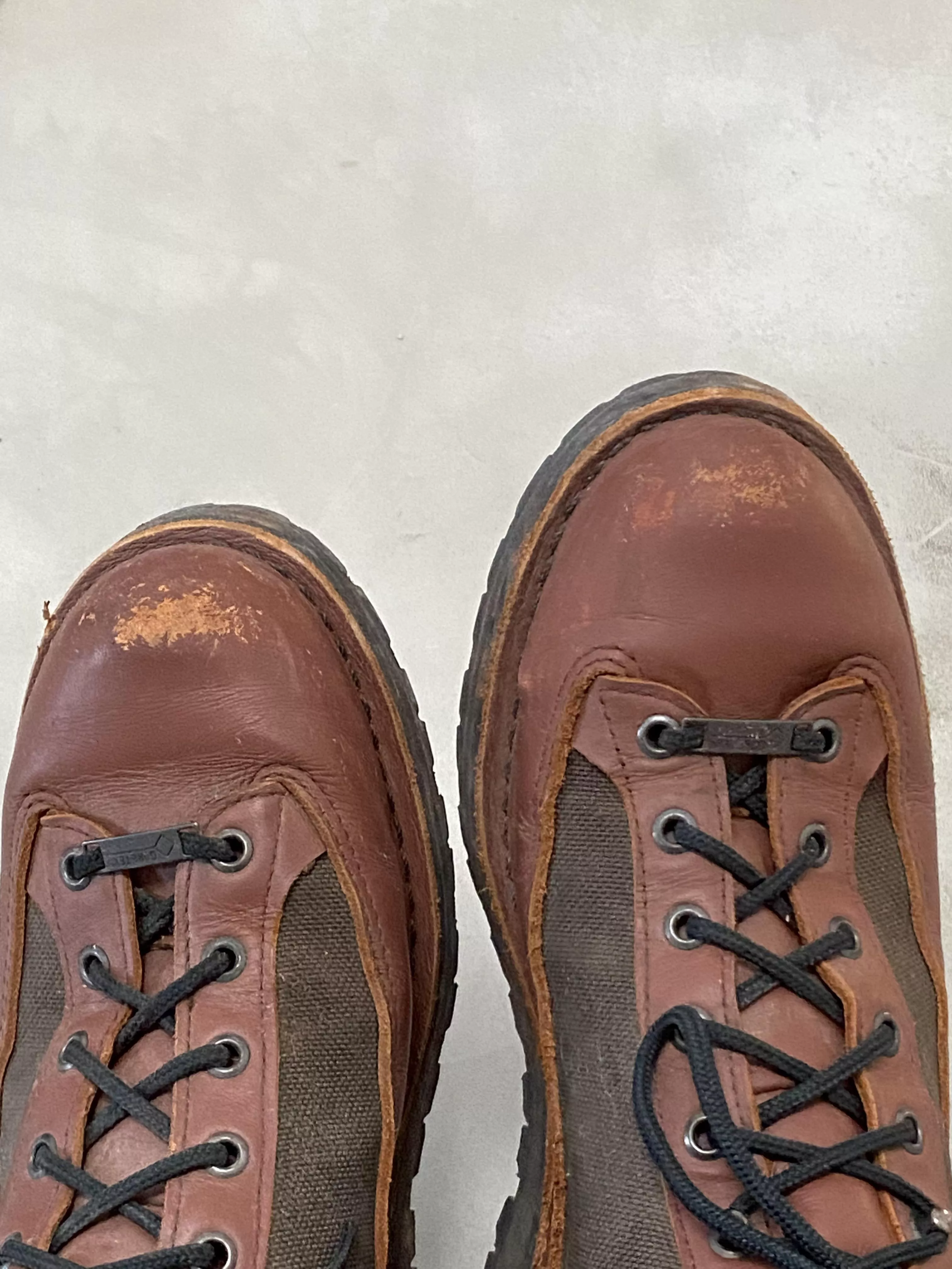 Scuffed the toes of my Danner Light’s from just kneeling. Any idea how to fix this?