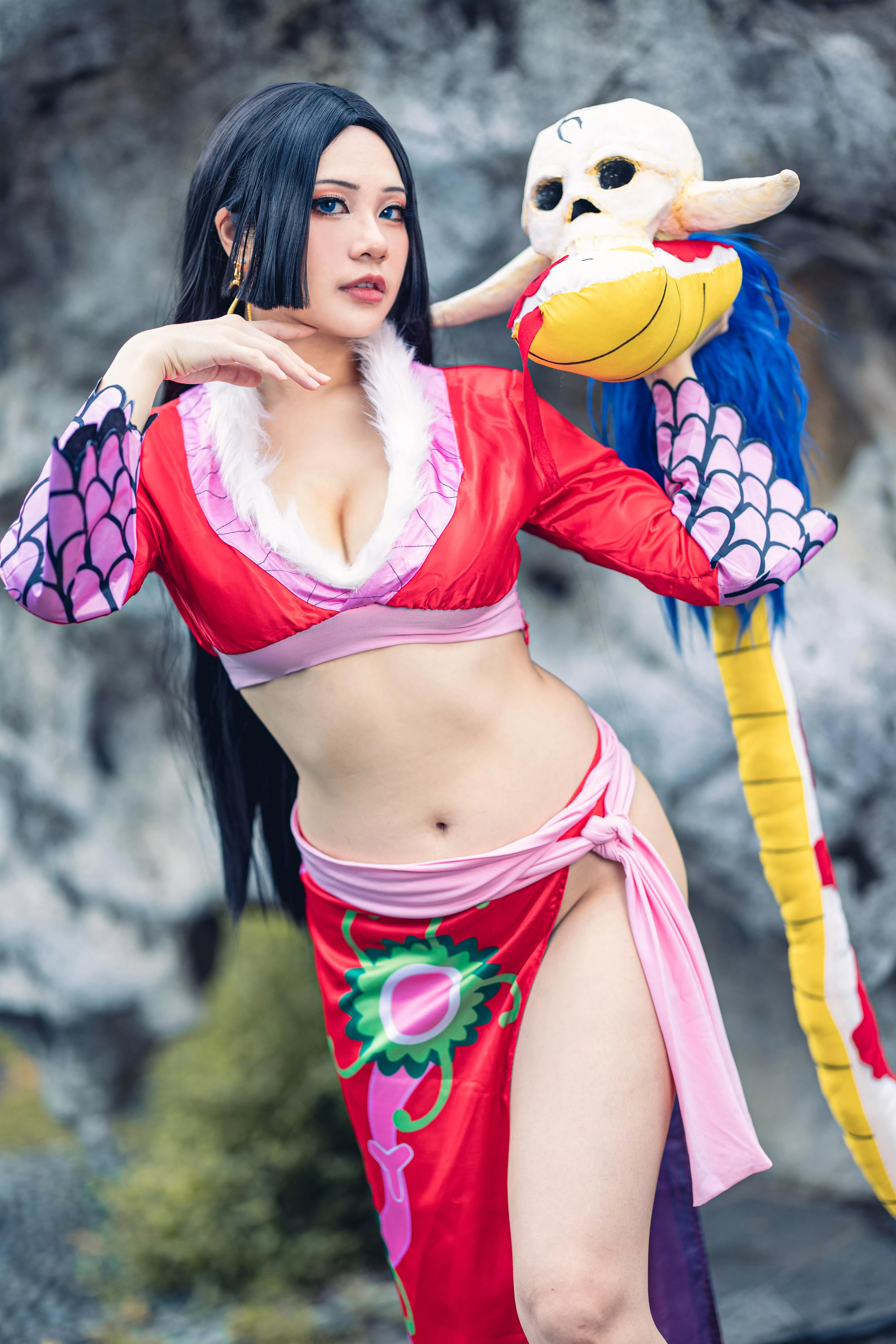 (Self) Boa Hancock, One Piece, Cosplay by katykatcupcake