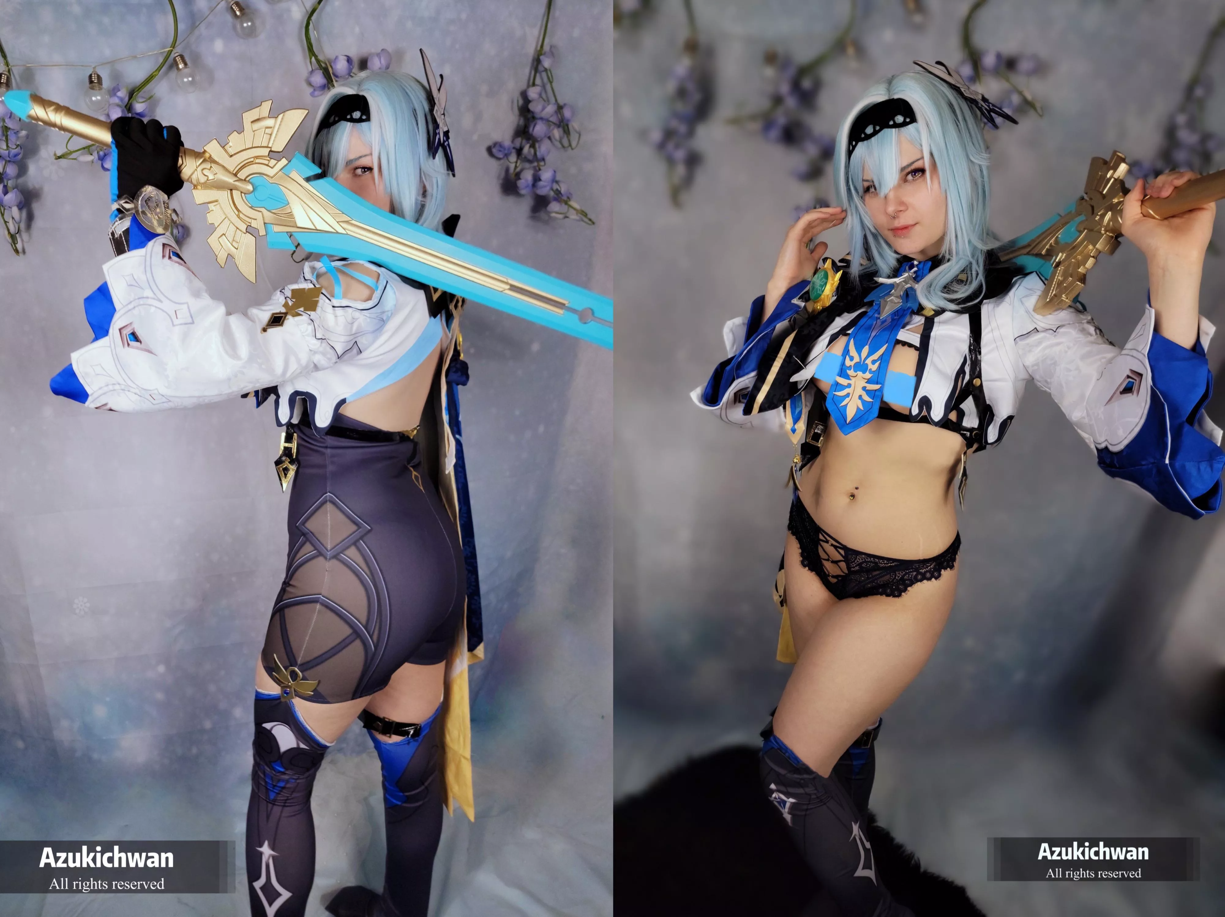 [self] Eula From Genshin Impact By Azukichwan