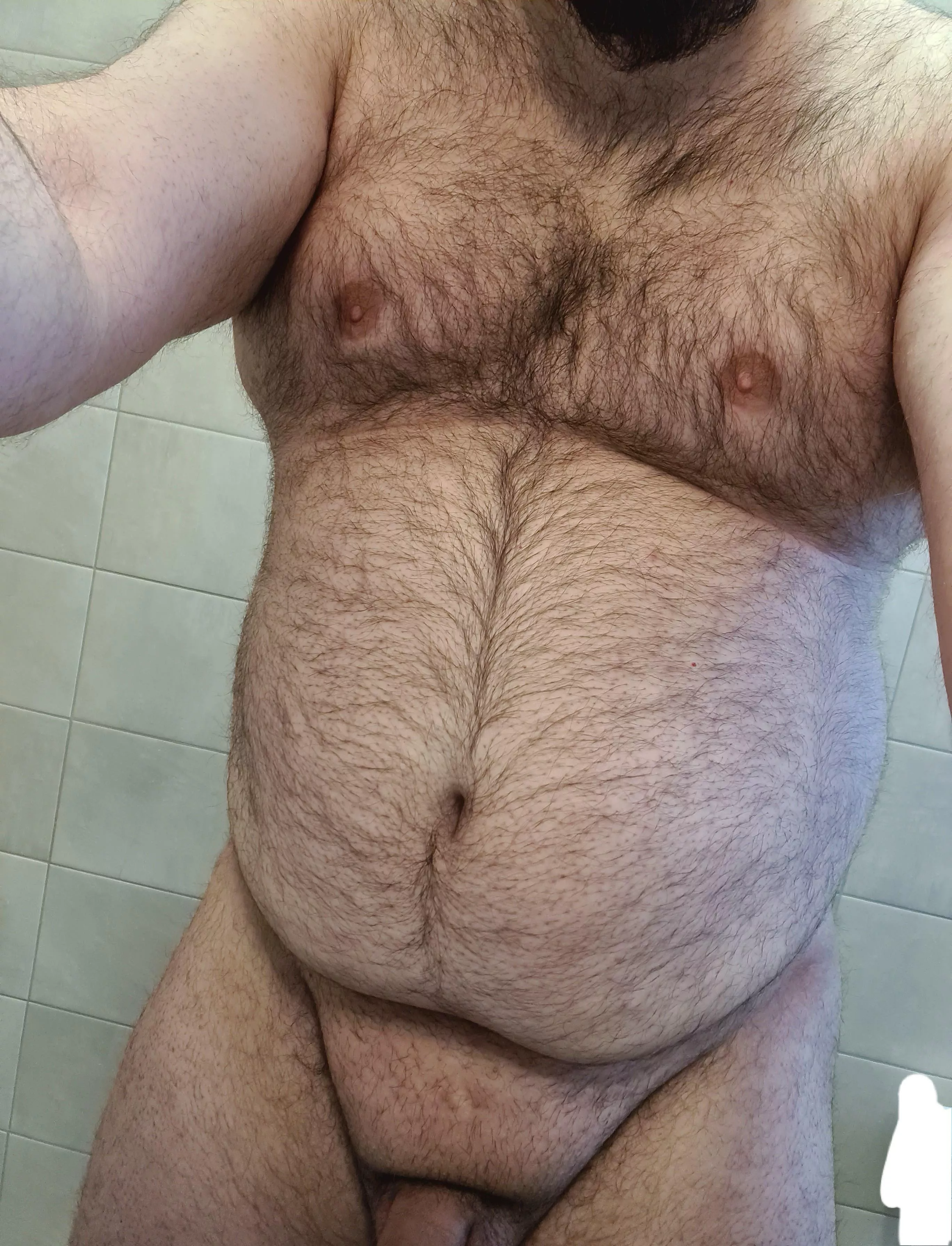 Selfie before shower