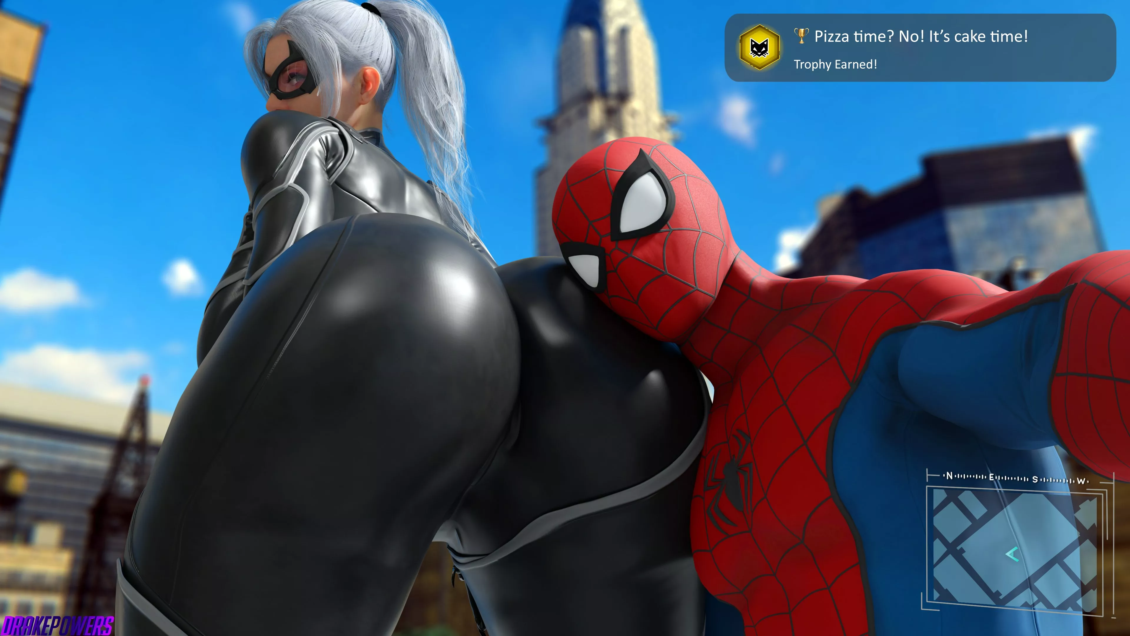 Selfie with Black Cat (Drake_Powers) [Spider-Man]