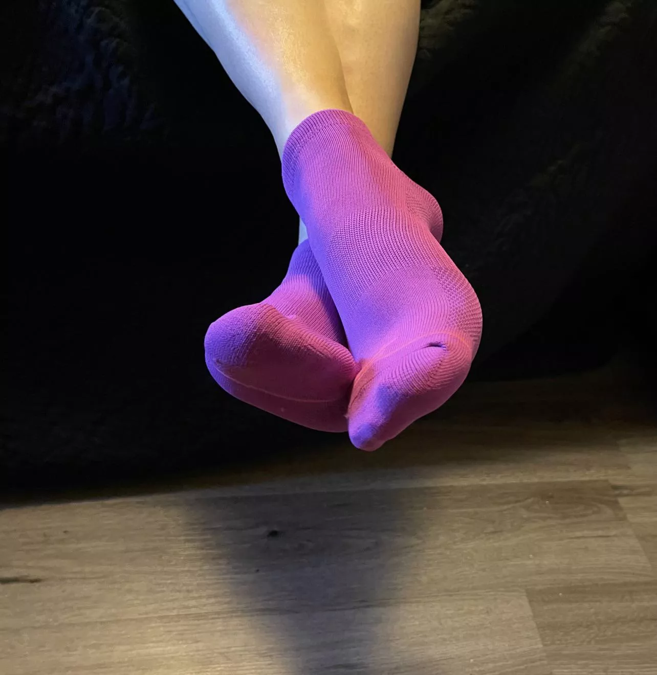 [Selling] 2 day wear socks for $12. Additional days only $5. DM me for add ons. Can wear to the gym if your into that. Will come with feet pic with and without socks. Shoes avallable as well