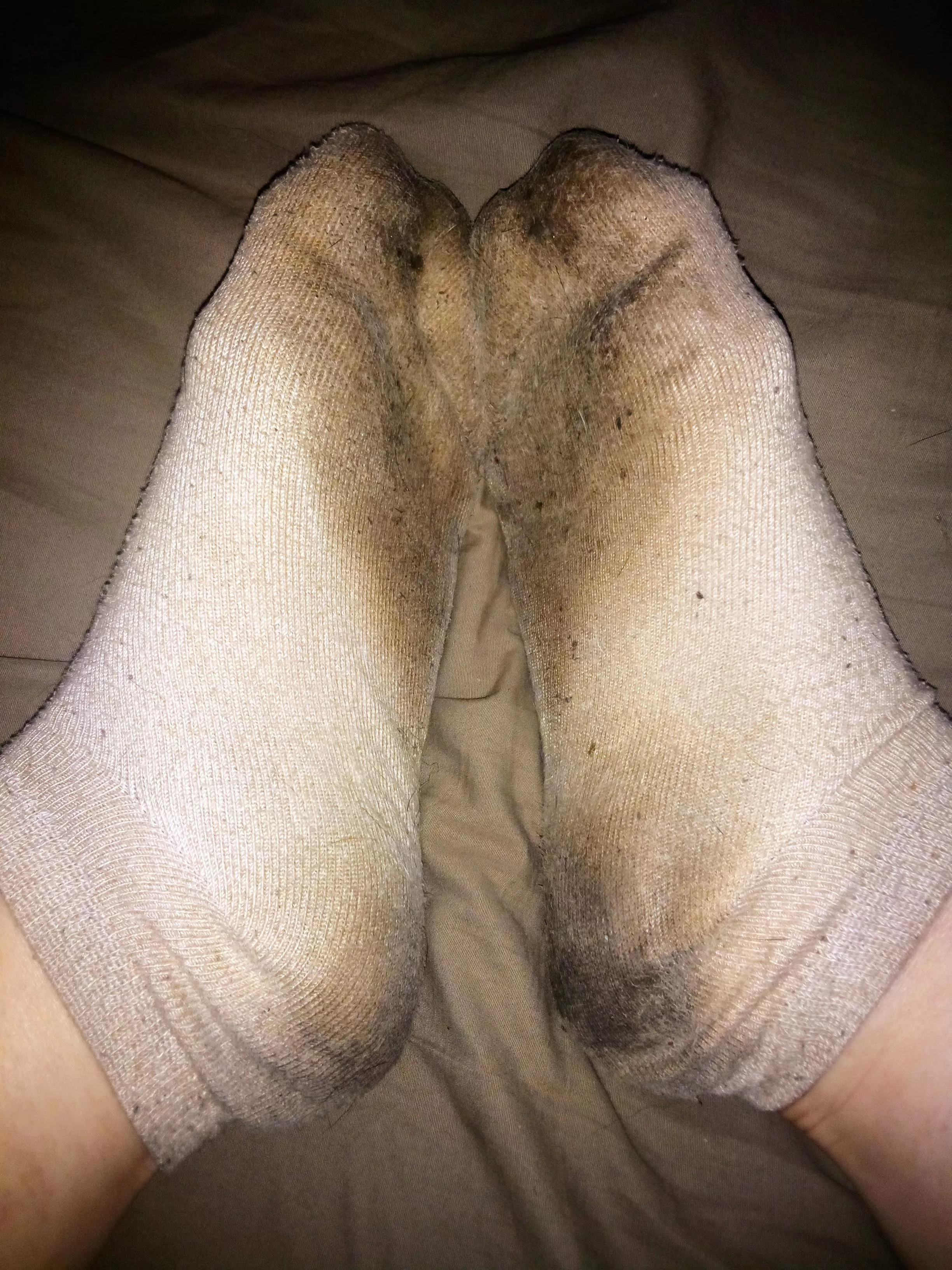 [Selling] 7 day worn farm work socks! Who wants to bury their face in these? ðŸ˜ˆðŸ’‹