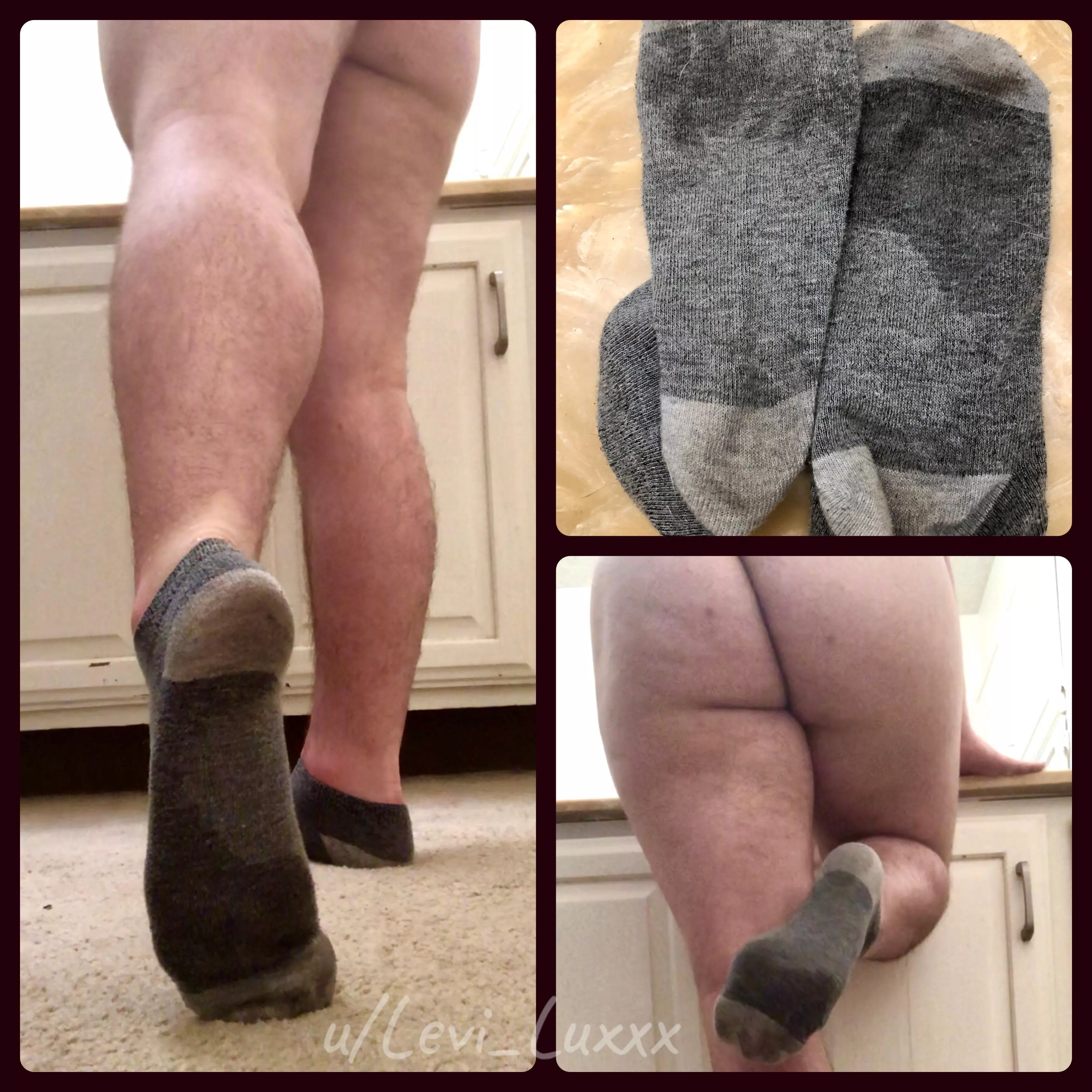 [Selling] These socks got extra sweaty during housework today 💦 Media | Worn Items