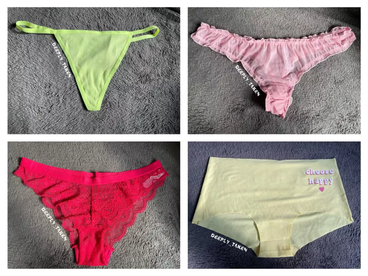 [Selling] [UK] 💕 Loads of new panties available for purchase! New styles and colours! 💕Treat yourself to a pair today!! 💕 Fet Friendly . Add ons . International Shipping available 💕 [Pty] DM or Kik Deeply_Taken