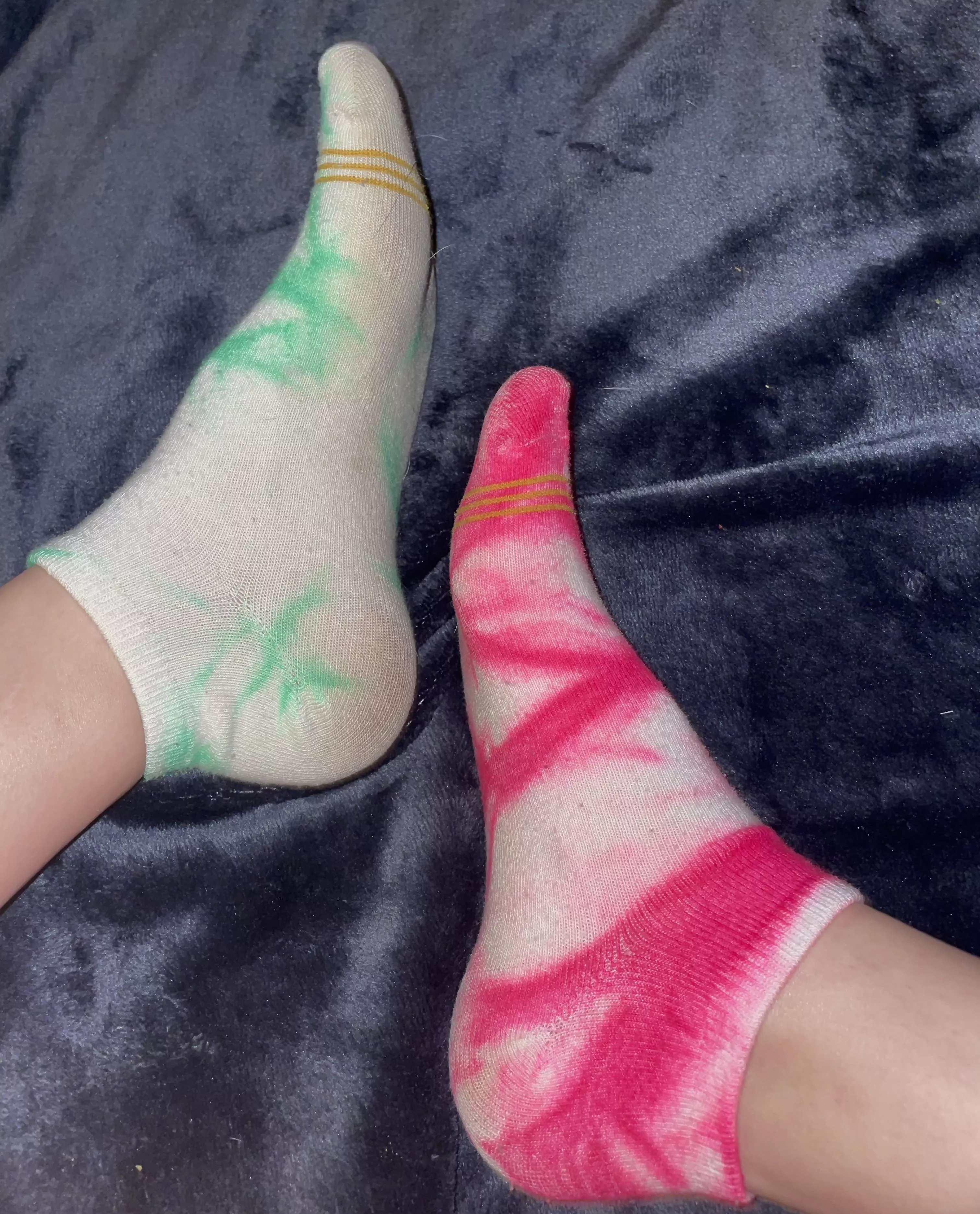 [selling] [us] my pink and green mismatched socks!! arenâ€™t they the best?ðŸ¤©